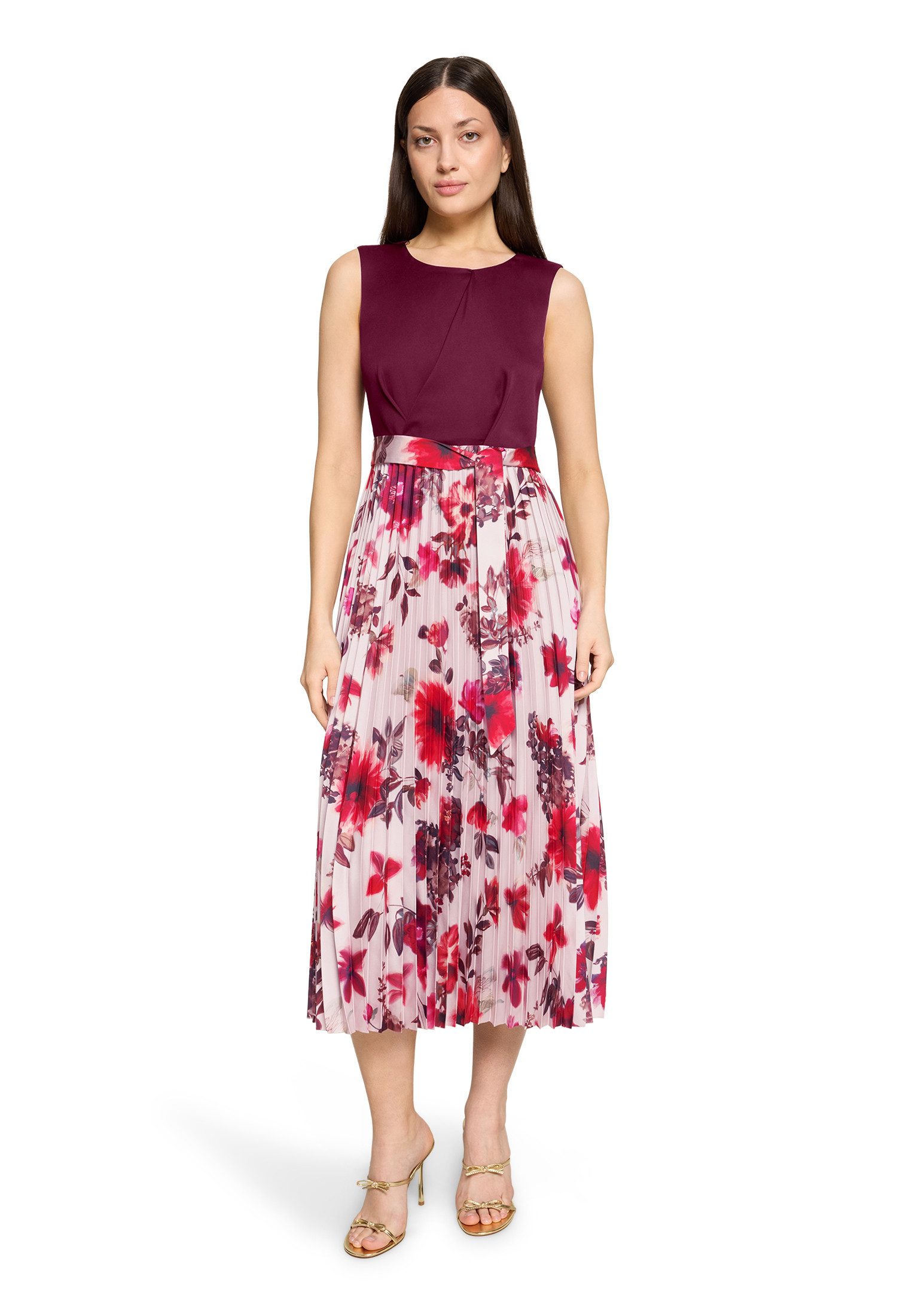 Vera Mont Cocktailkleid Damen mit Plissee