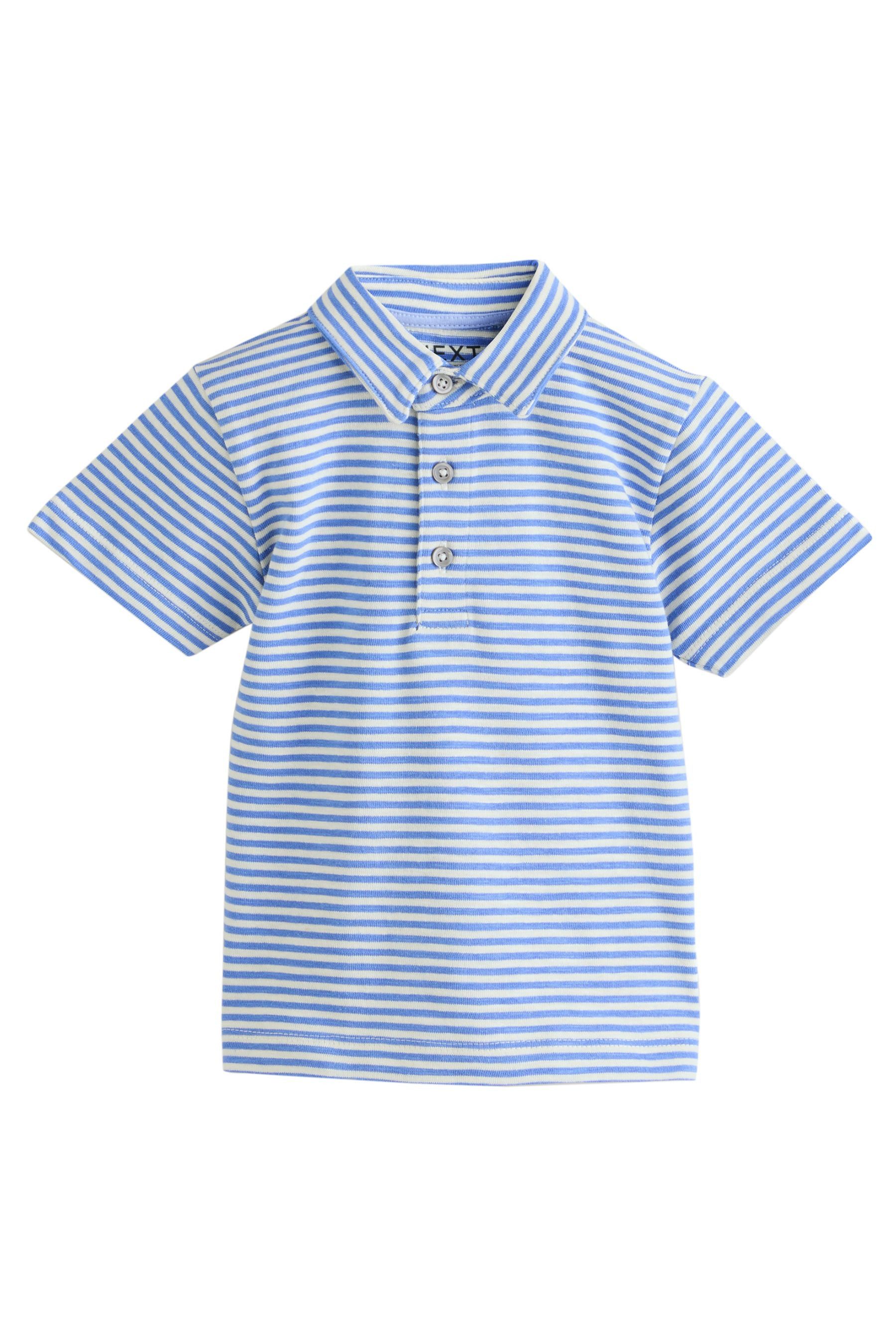 Next Poloshirt Kurzärmliges, gestreiftes Poloshirt (1-tlg) günstig online kaufen