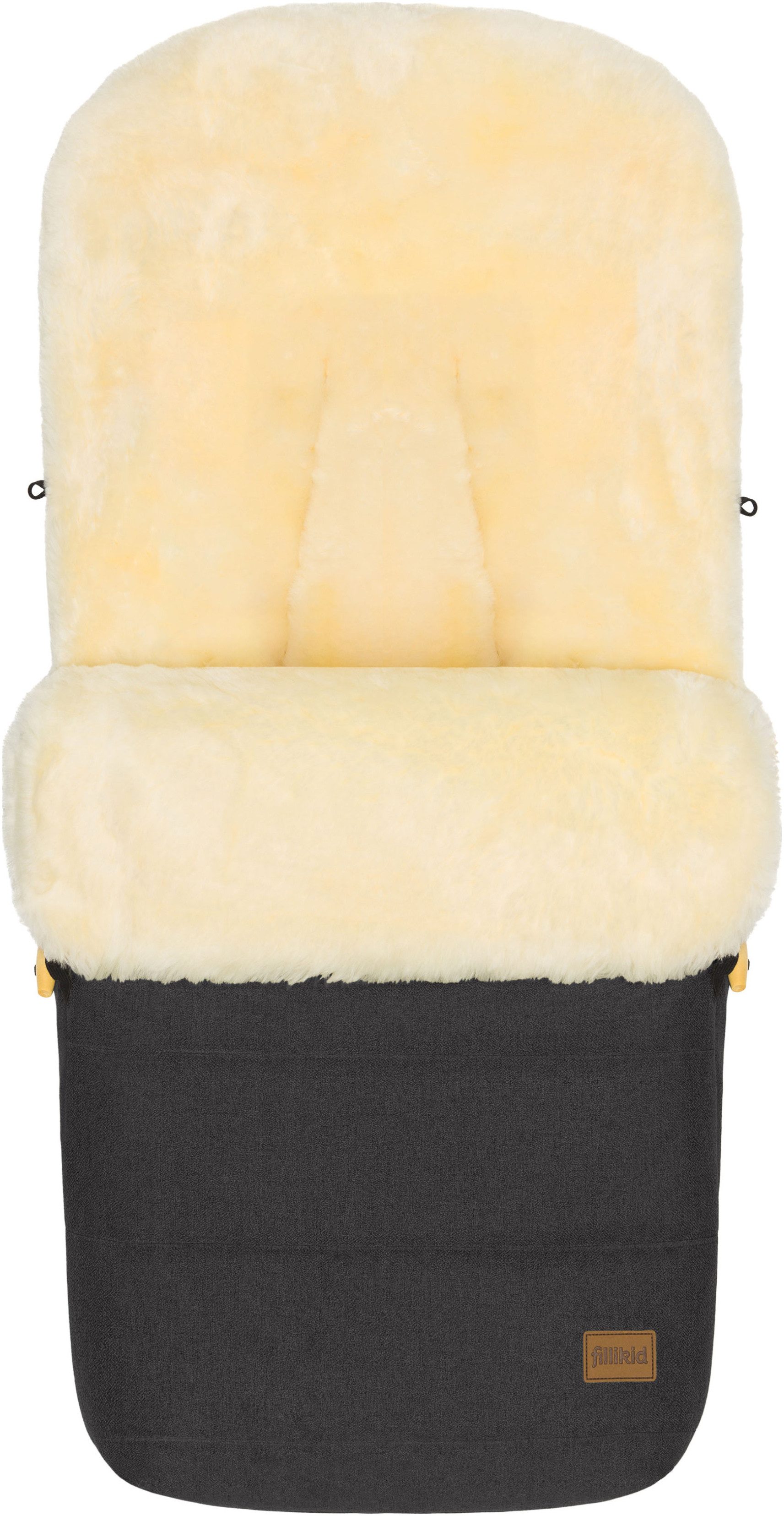 Fillikid Fußsack Bernina Style mit Lammfell, Winterfußsack