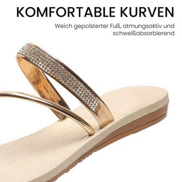 Daisred Pantoffeln Zehentrenner Hausschuhe Outdoorsandale Slides Sandale