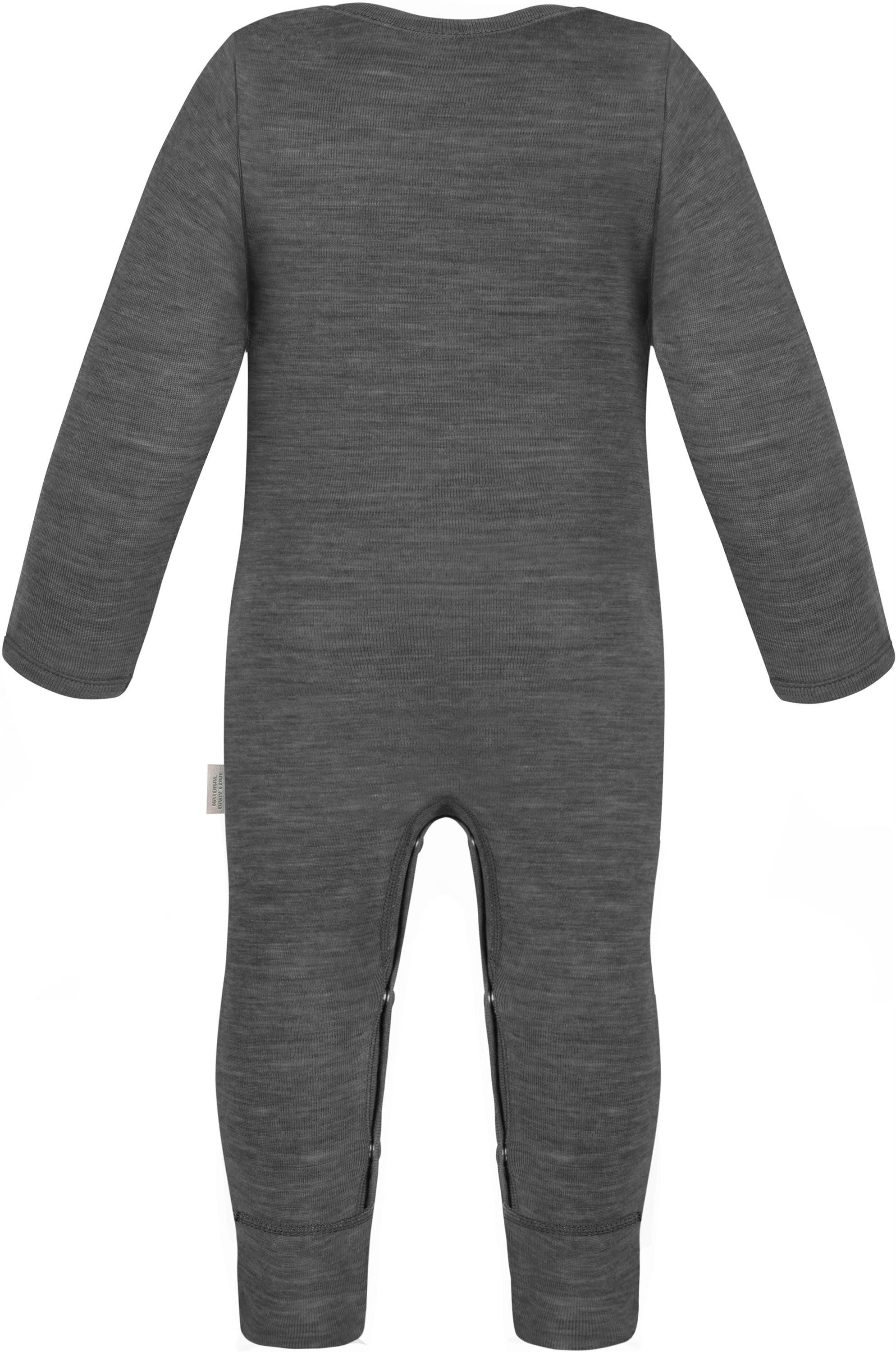 normani Langarmwickelbody 2er Pack Baby Merino Strampler Tangoio Woll Overall Strampler Einteiler Strampleranzug Schlafanzug