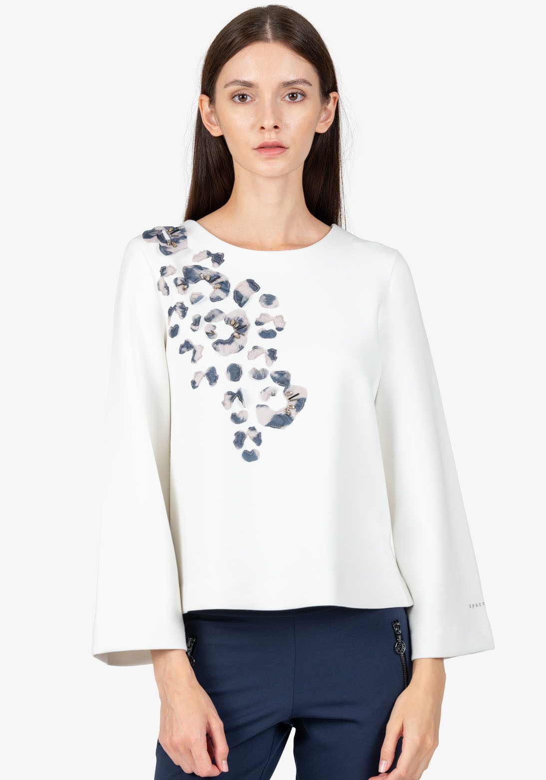 Sportalm Kitzbühel Sweatshirt mit Animalprint günstig online kaufen