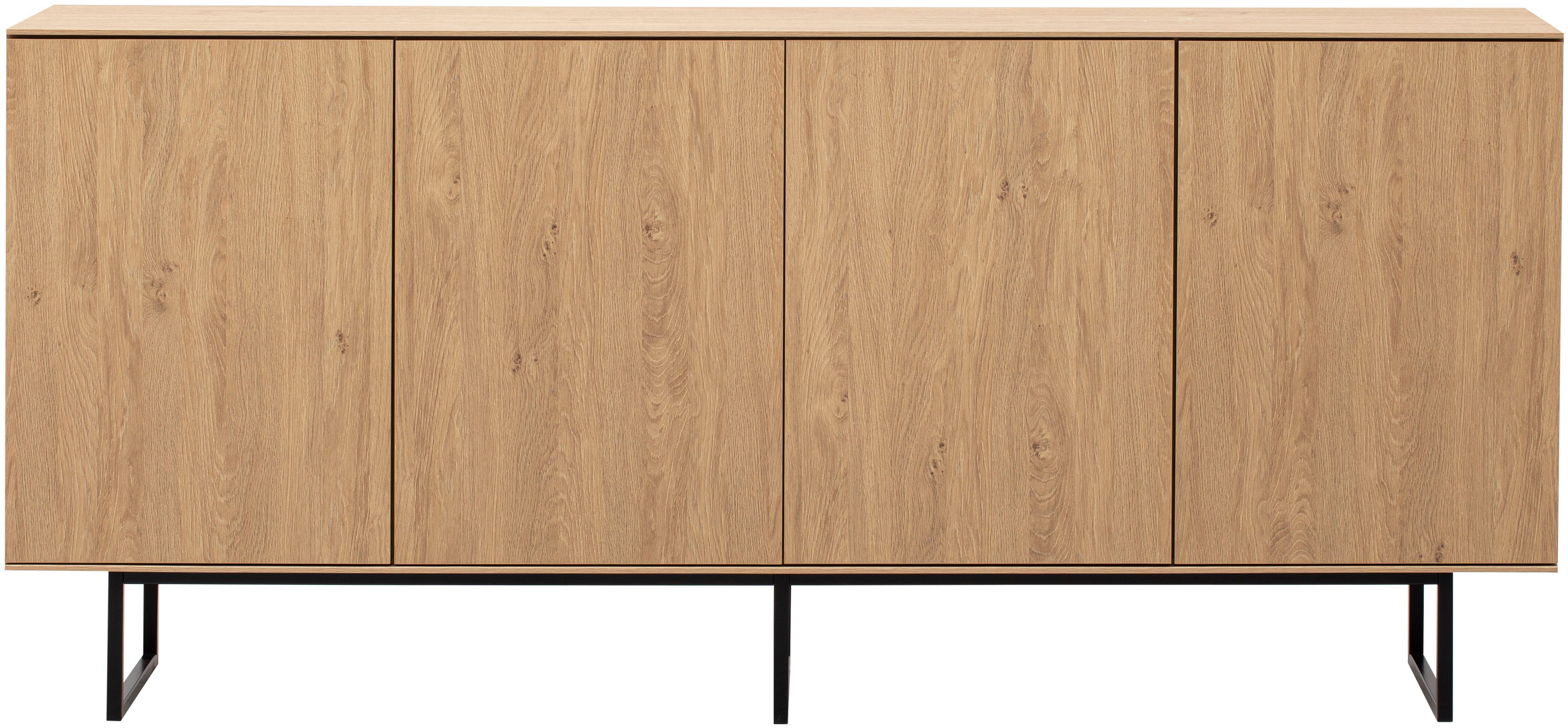 Home affaire Sideboard Lund, moderner Schrank, Kommode mit Kufengestell, au günstig online kaufen