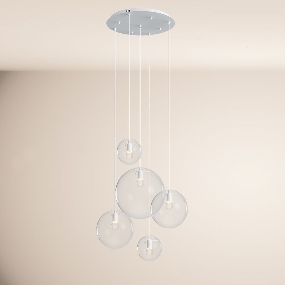 s.luce Pendelleuchte Orb 5-flammige Galerielampe Modular günstig online kaufen