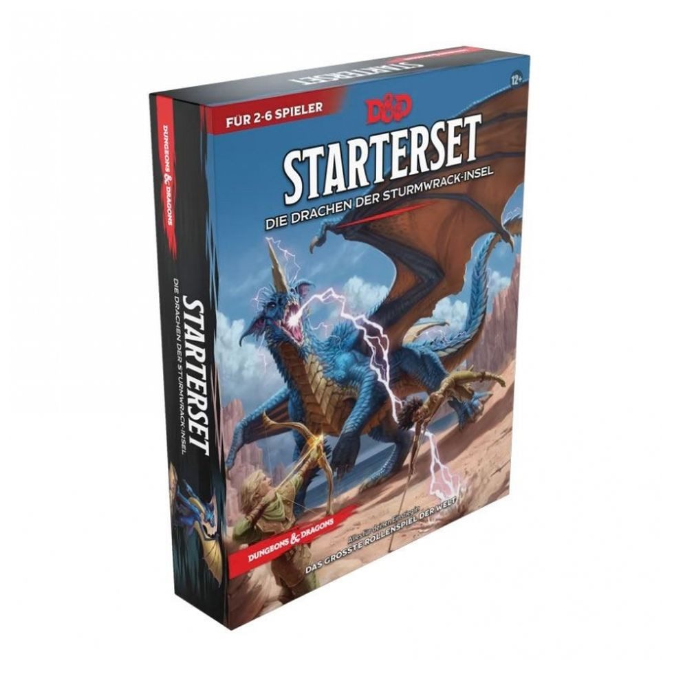 Wizards of the Coast Spiel, D&D RPG Starter Set - Die Drachen der Sturmwrack-Insel - deutsch