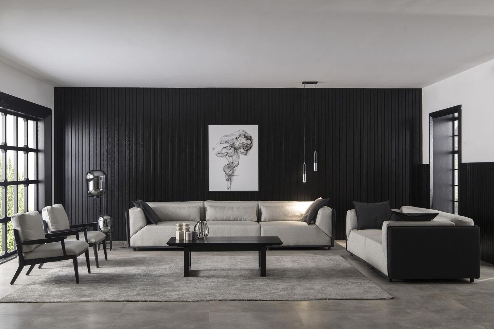 JVmoebel Wohnzimmer-Set Europa Couchtisch), Sofa Qualität Made Couch + Sofagarnitur 1-Sitzer 2x in 1x + Hotel 1x + 3-Sitzer 1x Hochwertige Tisch, (5-St., Wohnzimmer 4-Sitzer