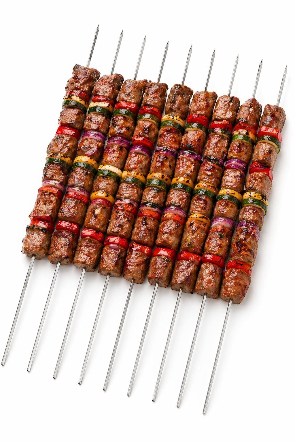 BAYLI Grillspieß BAYLI 20 x Edelstahl Grillspieße, kleine Schaschlikspieße, 33cm