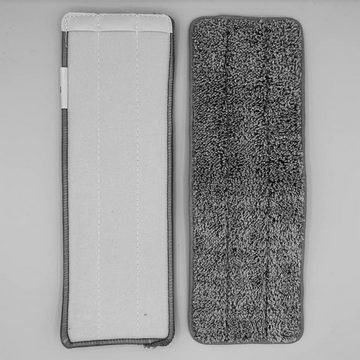 Starlyf Autoclean Mop Ersatzmatten Wischbezug (Polyester, 32x12 cm, Spar-Set, 2-tlg., 2er oder 4er Pack, Ersatzpads, Microfaser Wischmop Matten - selbstreinigendes Wischsystem)