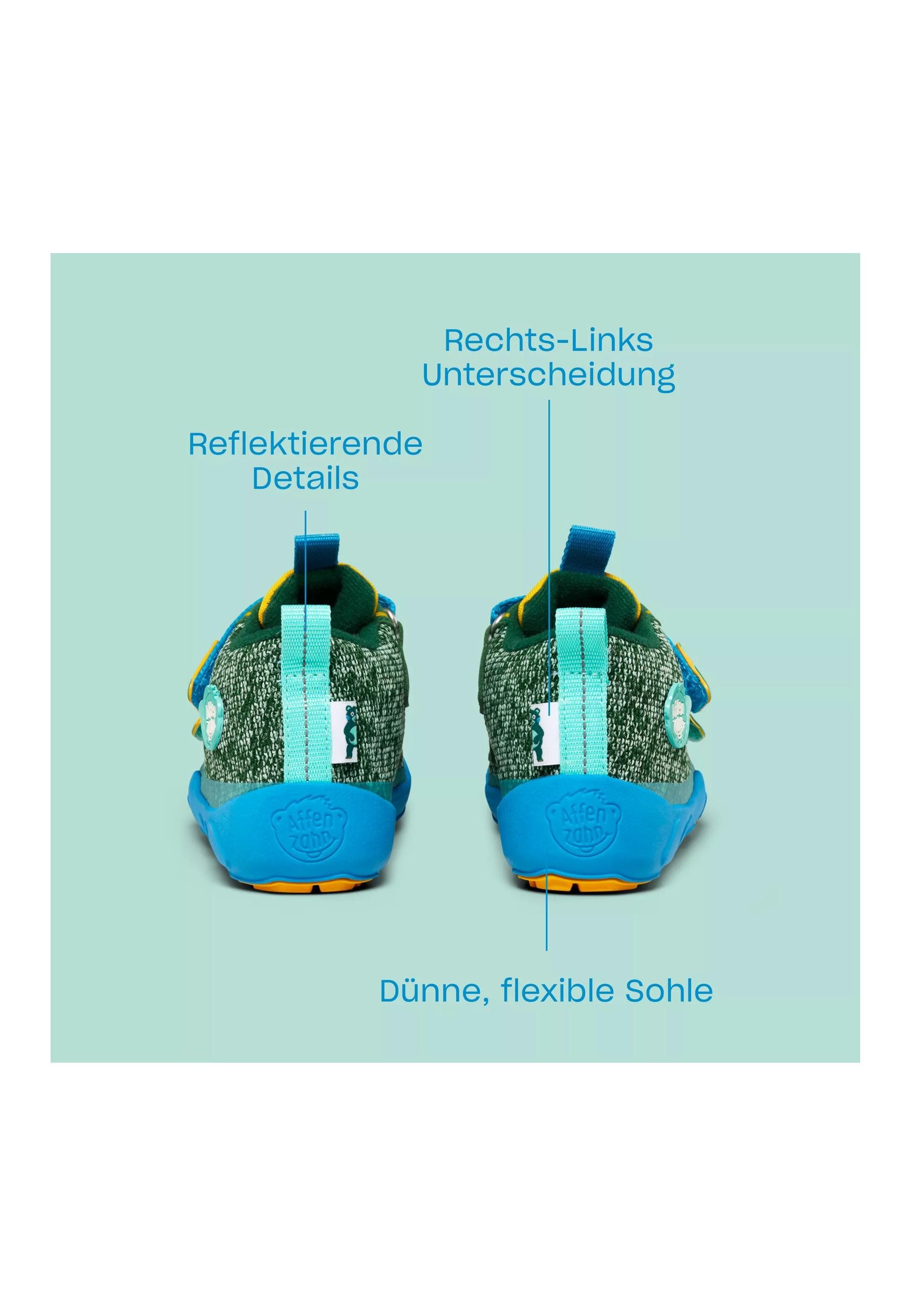 Affenzahn Knit Happy . Sneaker nach Barfußschuhprinzip