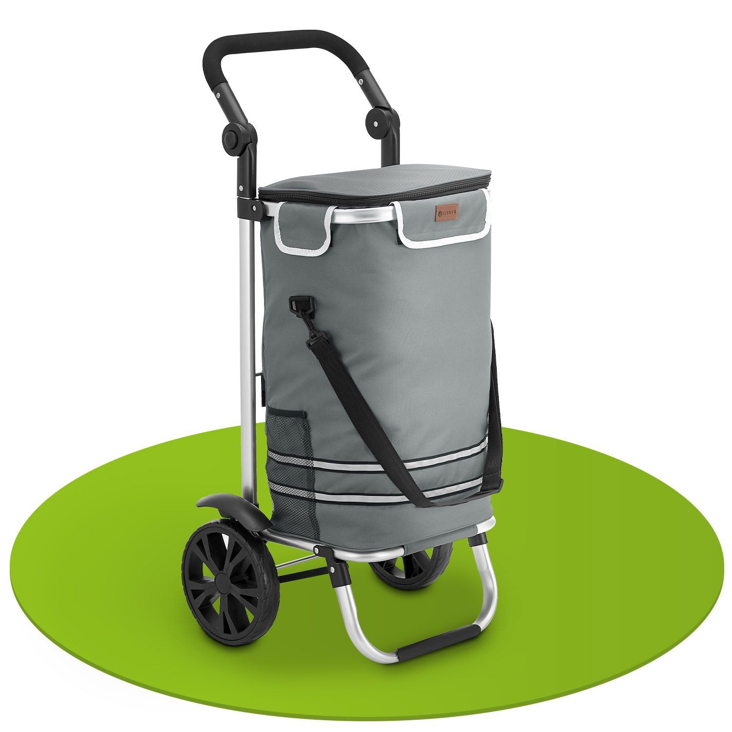 Juskys Einkaufstrolley 3in1, 56 l, mit günstig online kaufen