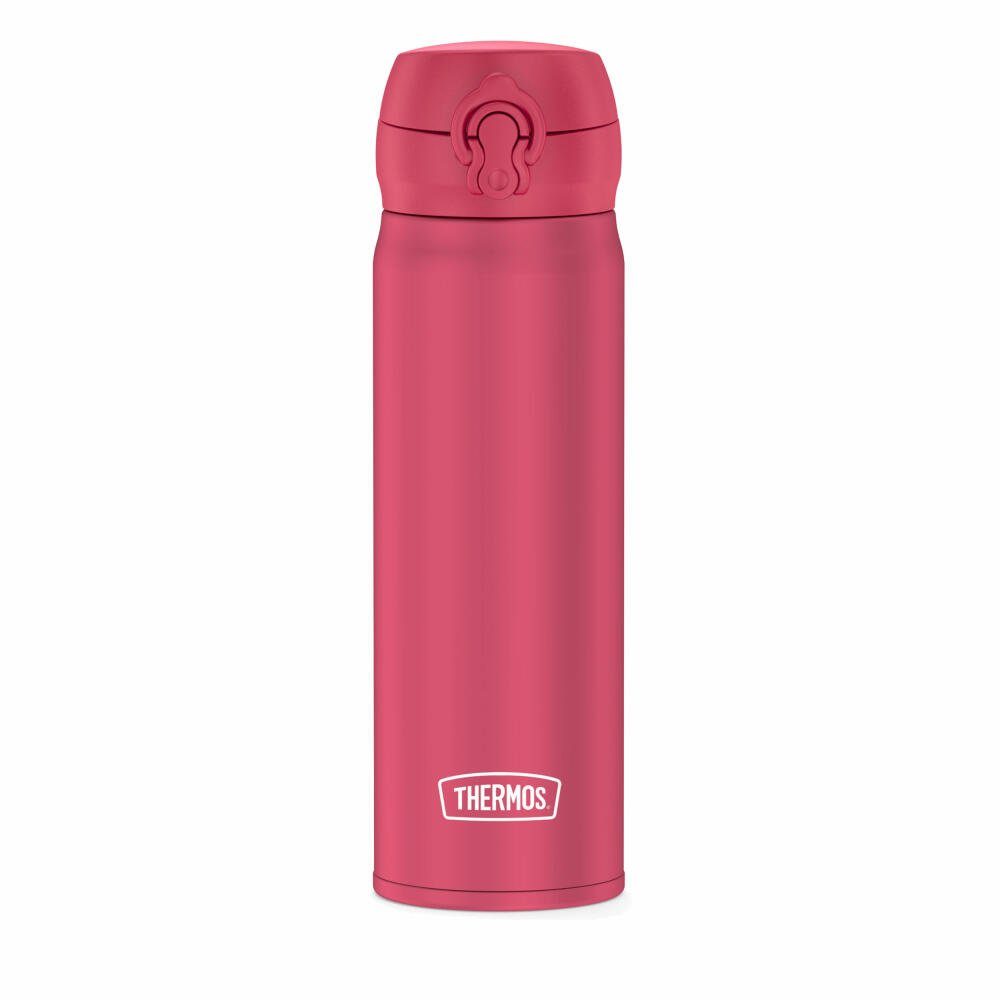 Feelino 500ml Trink-Thermoflasche PINK Wasserflasche mit Sicherheitsverschluss 