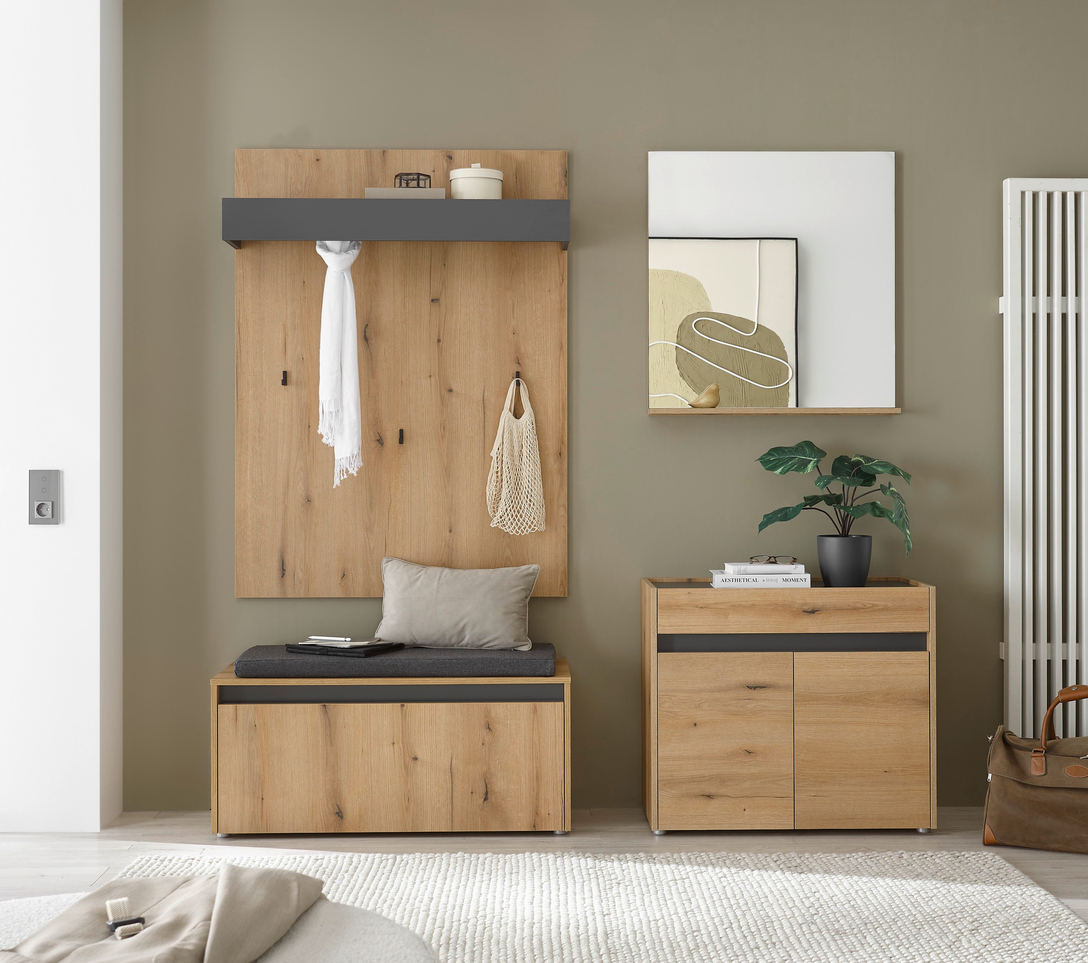 INOSIGN Garderoben-Set GIRON/CiTY, moderne Garderobe, Komplettset günstig online kaufen