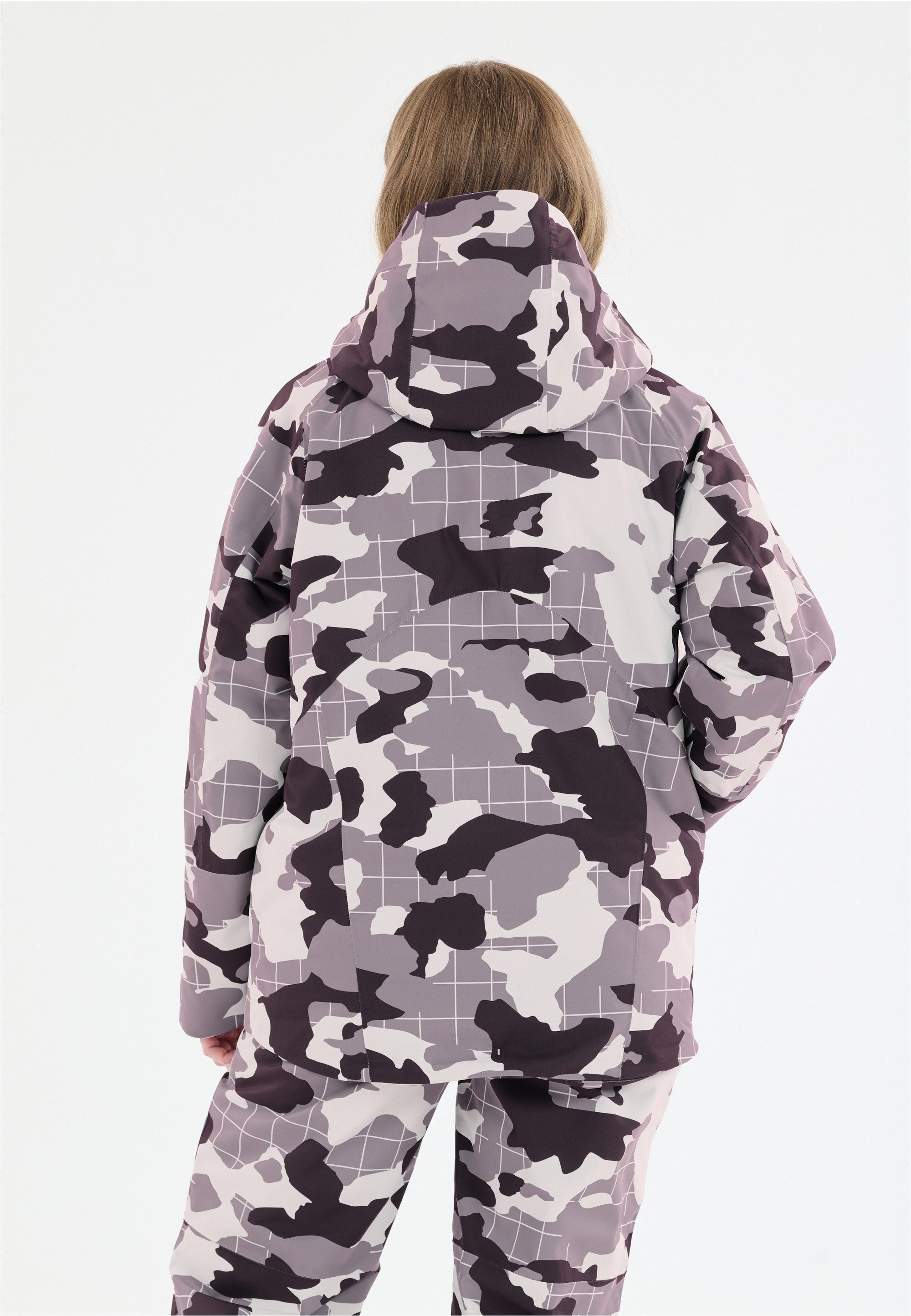 SLOPE Skijacke Kenai mit All-Over-Print und Top Ausstattung