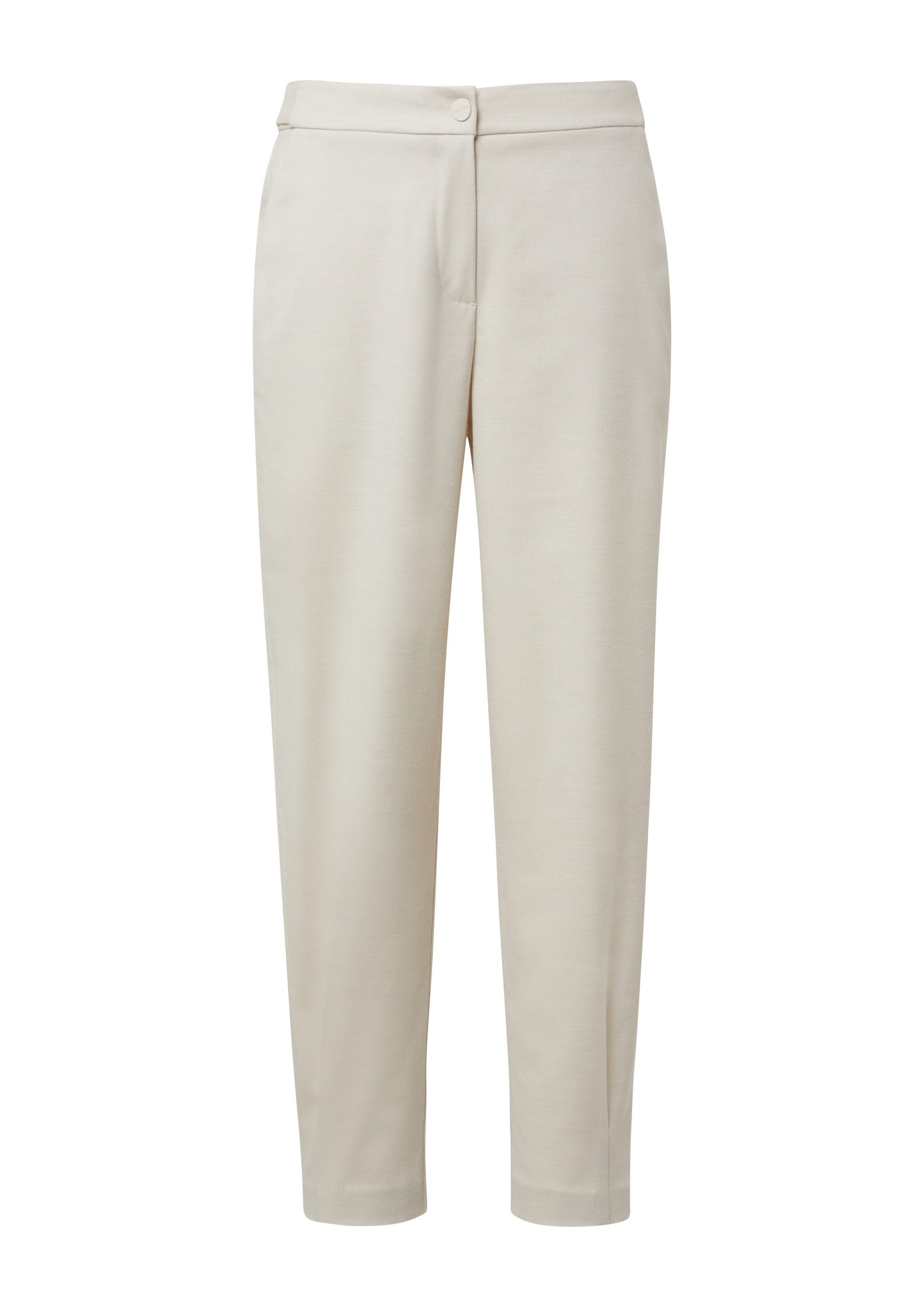 comma 7/8-Hose Hose Jogpants mit Faltendetail am Saum