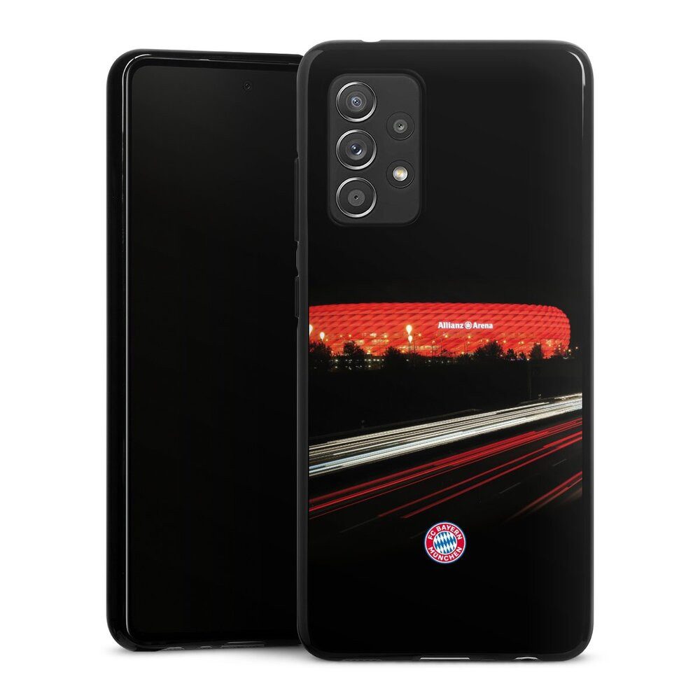 DeinDesign Handyhülle FC Bayern München FCB Stadion FC Bayern München Allianz Arena, Samsung Galaxy A52s 5G Silikon Hülle Bumper Case Handy Schutzhülle