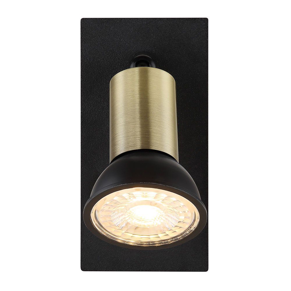 GLOBO LIGHTING Wandleuchte, Leuchtmittel nicht inklusive, Wandlampe Strahler Leuchte beweglich Schlafzimmerleuchte Flurlampe