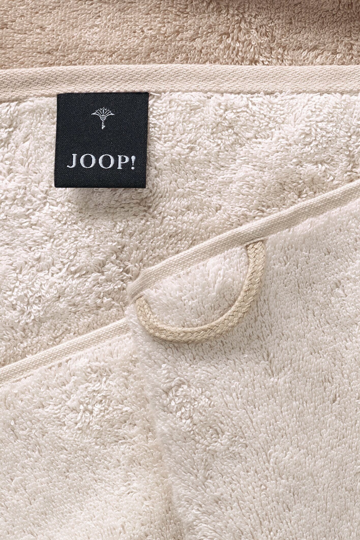 Saunatuch, Material DOUBLEFACE maschinenwaschbarem LIVING Joop! (1-St), und JOOP! Saunatuch trocknergeeignetem - Textil Aus CLASSIC