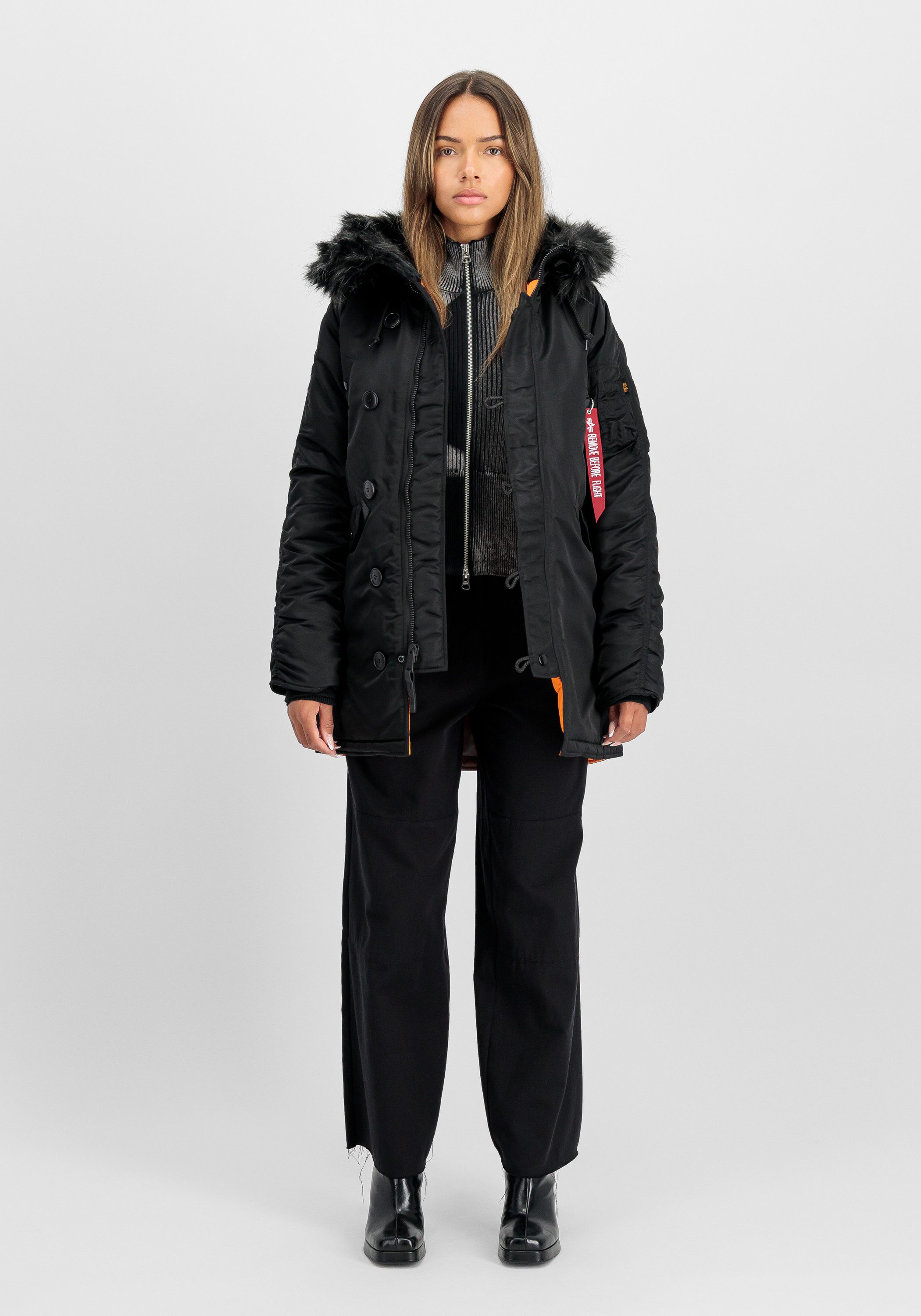Alpha Industries Winterjacke N-3B VF 59 Vintage Fit W