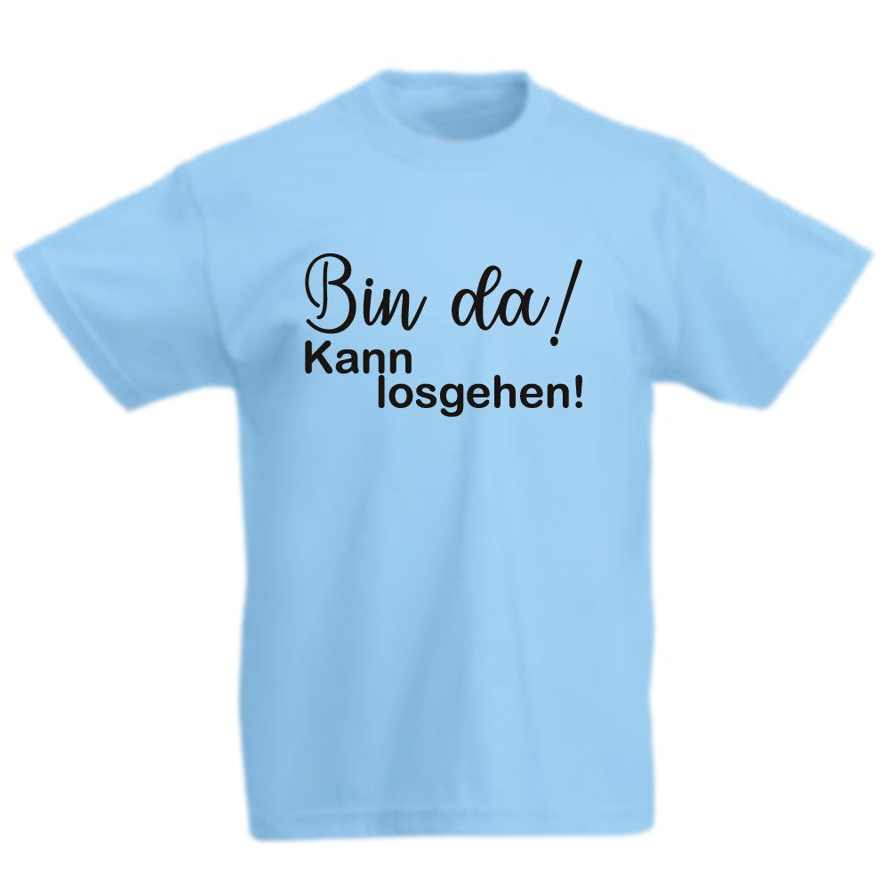 T-Shirt Bin da! Kann losgehen!