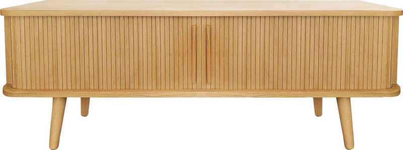 Woodman TV-Board Rove, besonderes Design, Breite 138 cm, mit Eichenholzfurnier