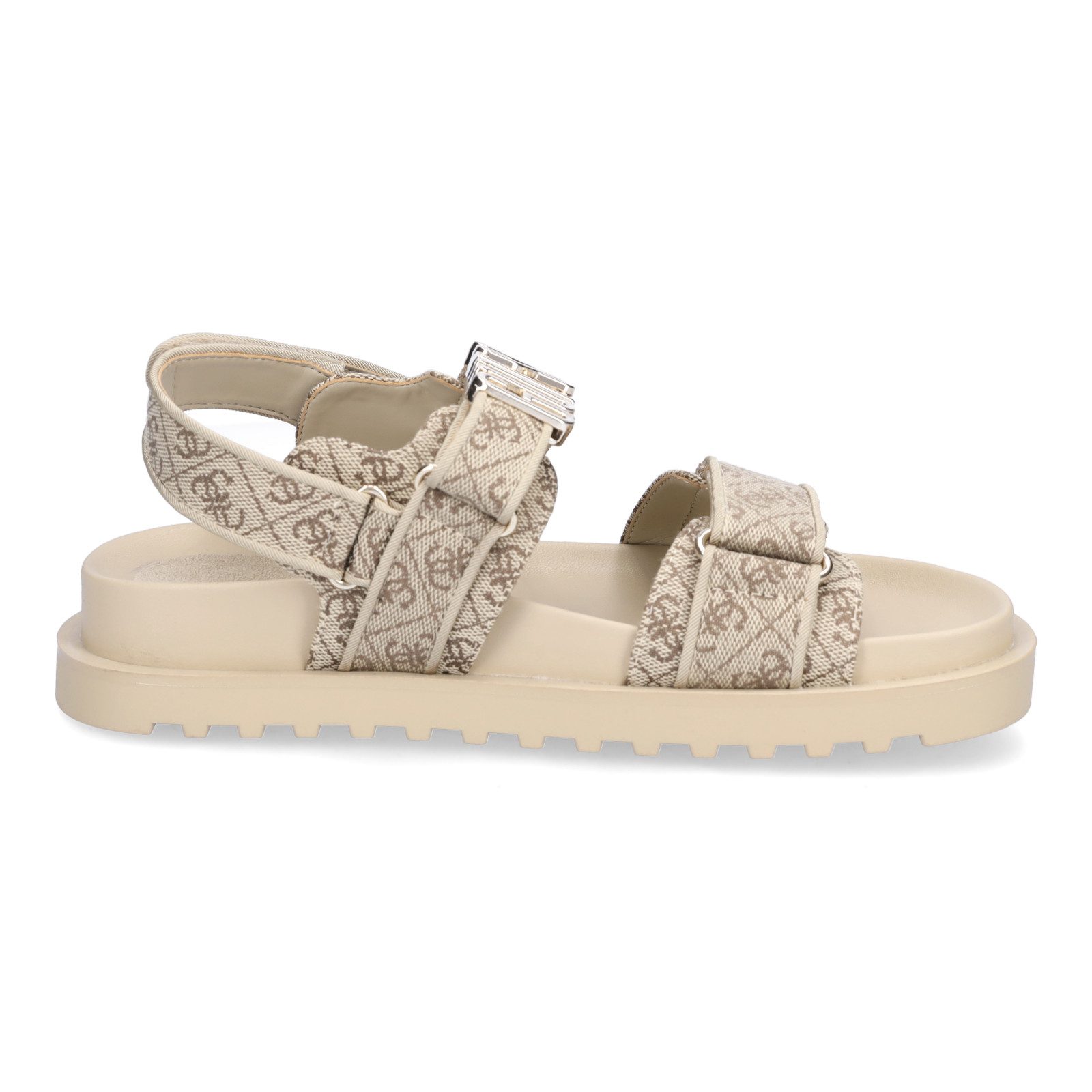 Guess Guess Damen Sandale Fabelis2 beige braun Sandale