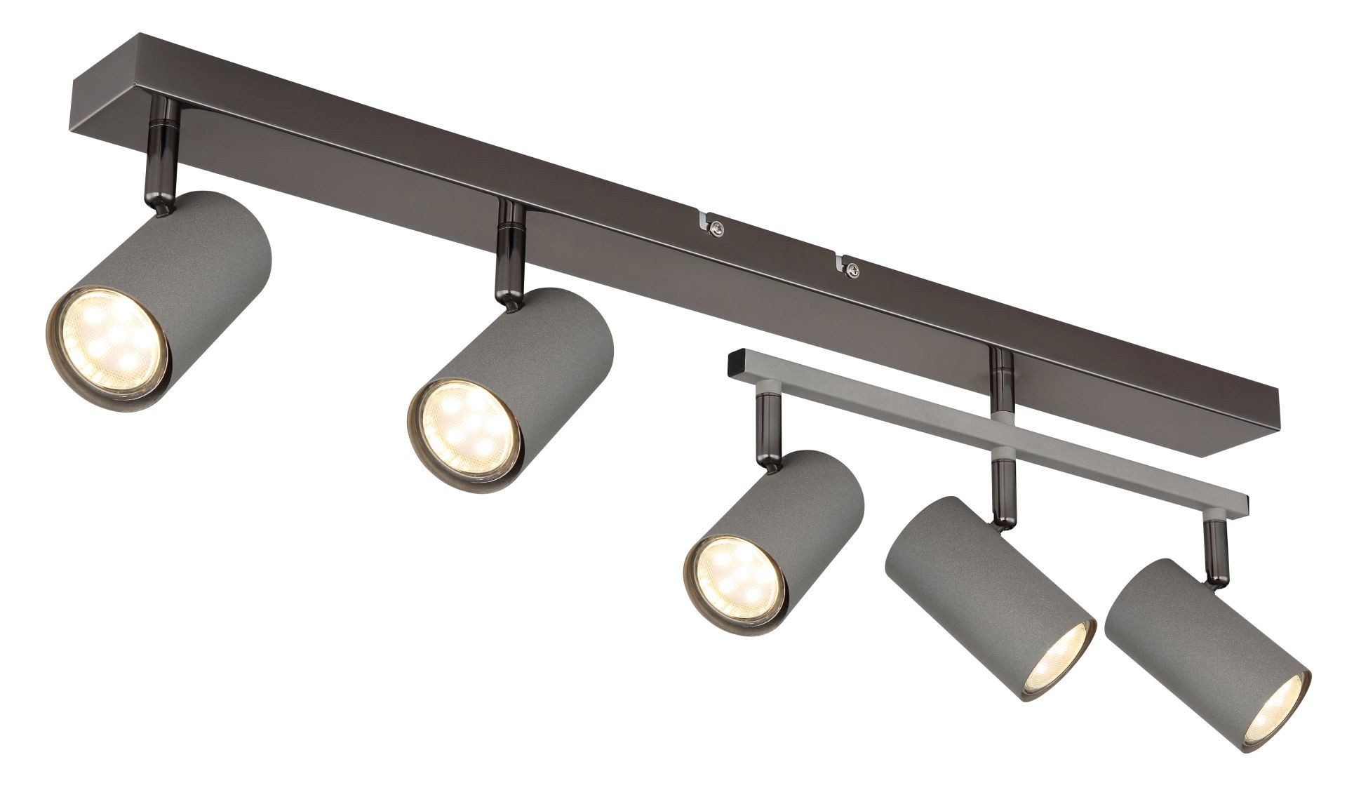 GLOBO LIGHTING Deckenstrahler ROBBY, ohne Leuchtmittel, Deckenspot, GU10 Fassung, Wohnzimmer, Flur