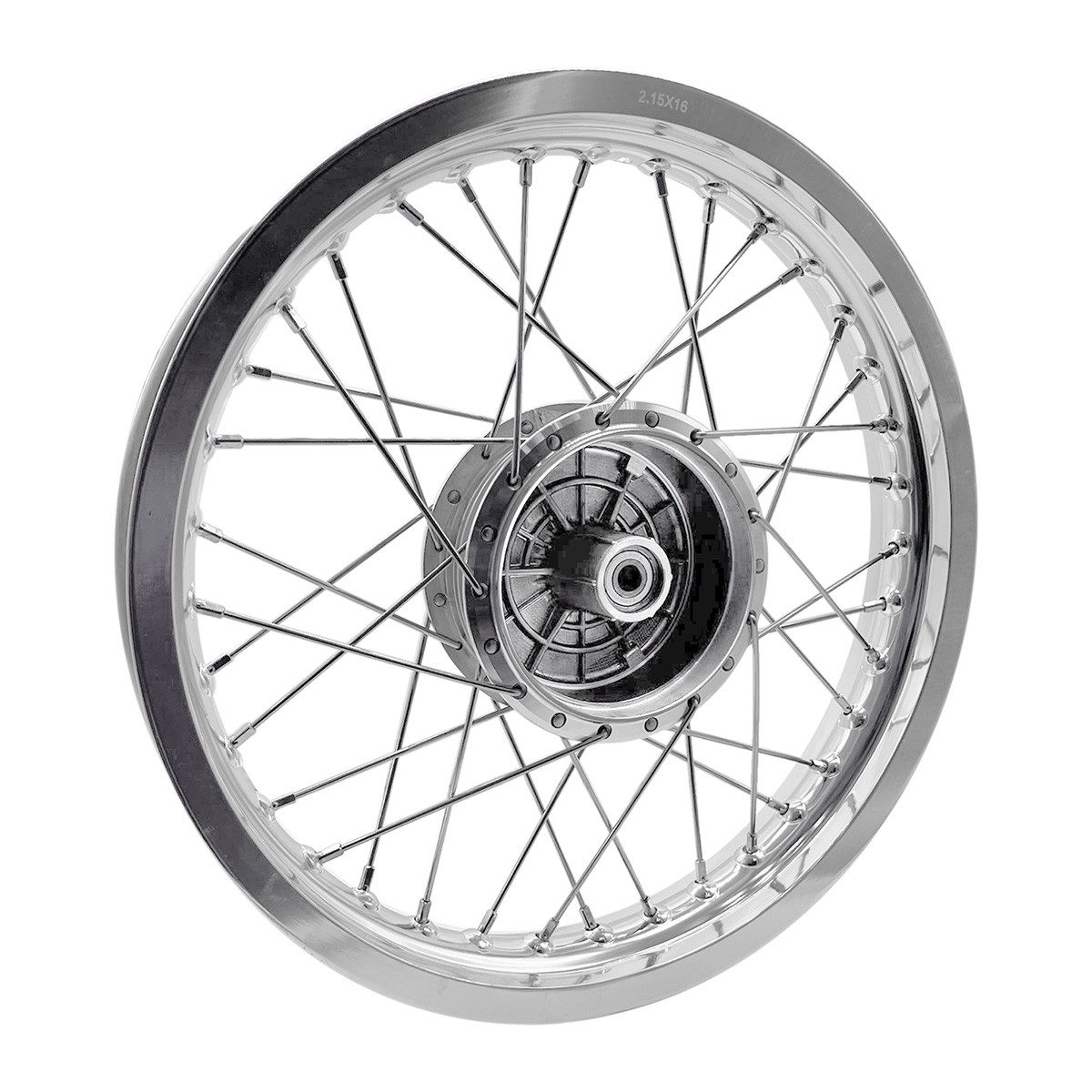 Craftride Schraube Set 2x Felge 2,15x16 breit Alu für Simson S51 S50 Schwalbe KR51 AF25