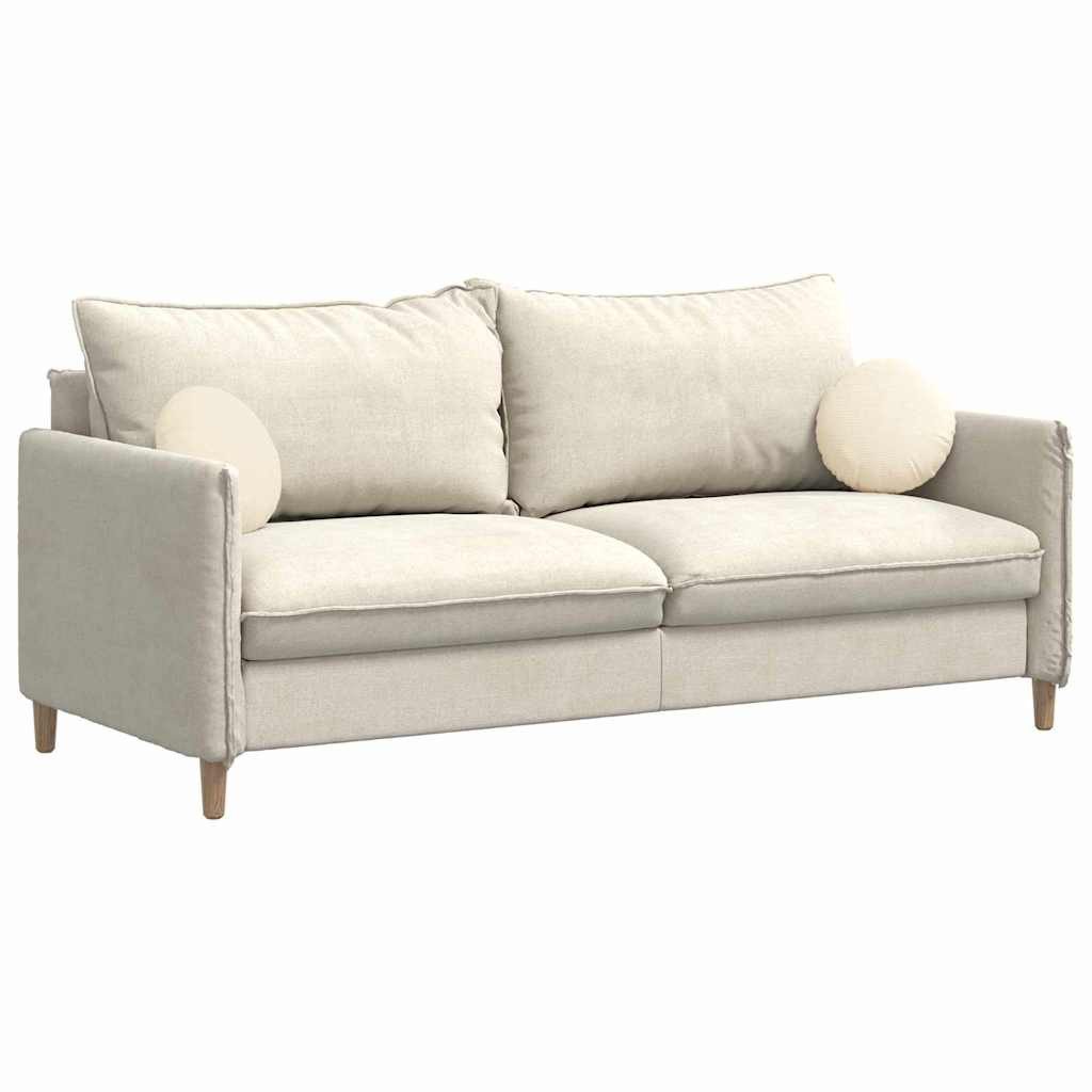 vidaXL Sitzauflage Sitzkissen 2 pcs Creme günstig online kaufen