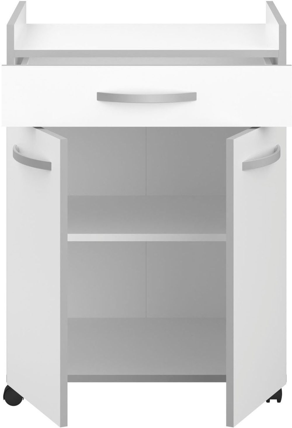 Parisot Schrank-Set Season 1, Mehrzweckschrank, Buffetschrank, Aufbewahrung, (Set, 2-St., Set bestehend aus Buffet und Beistellschrank auf Rollen)