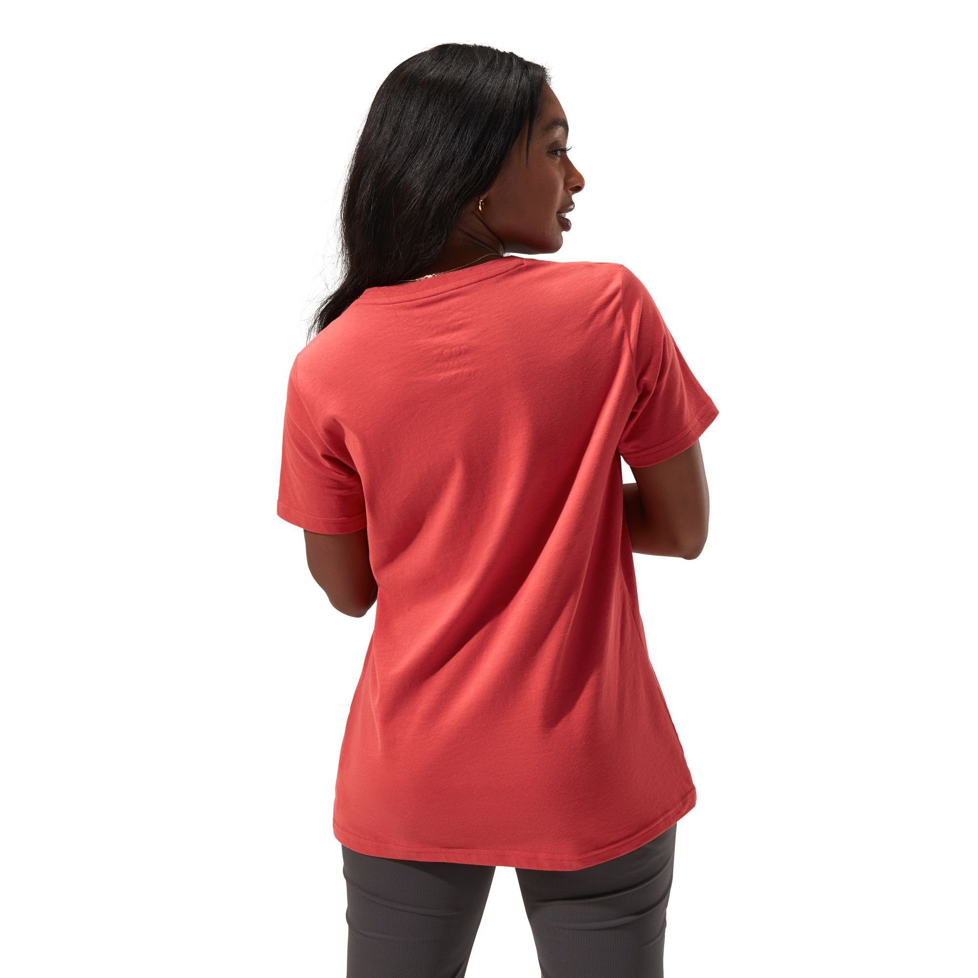Berghaus Print-Shirt (1-tlg) bequem geschnitten