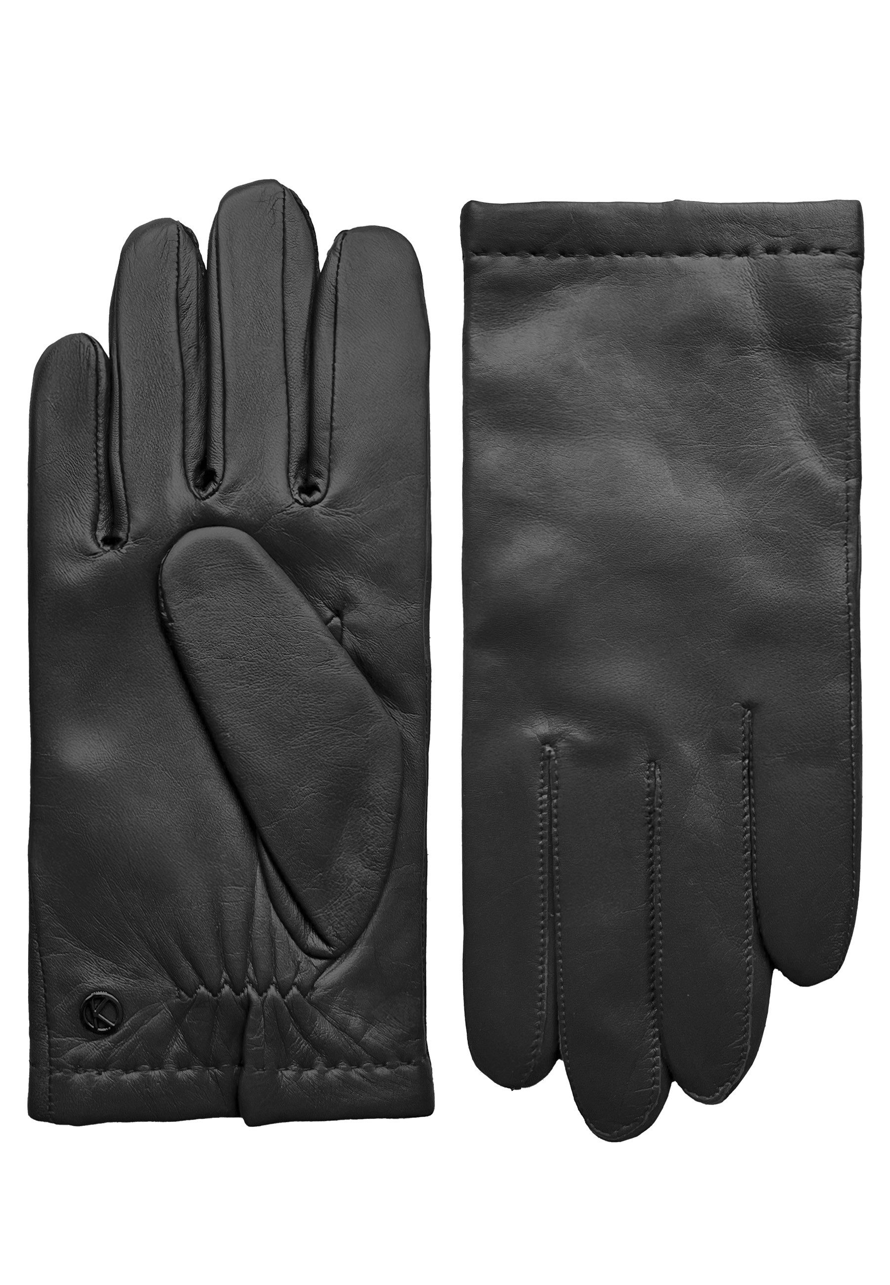 KESSLER Lederhandschuhe Modell Jordan (Paar, 1-St., Handschuhe) Leather Working Group zertifiziertes Lammleder, 100% Kaschmirfutter