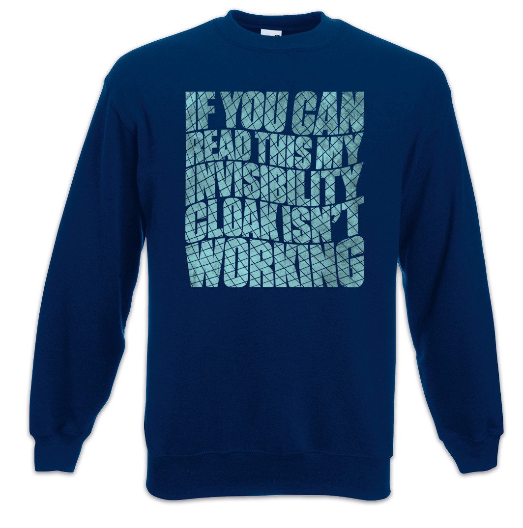 Sweatshirt Invisibility Cloak Sweatshirt Harry Gamer Movie Potter Fantasy Magic