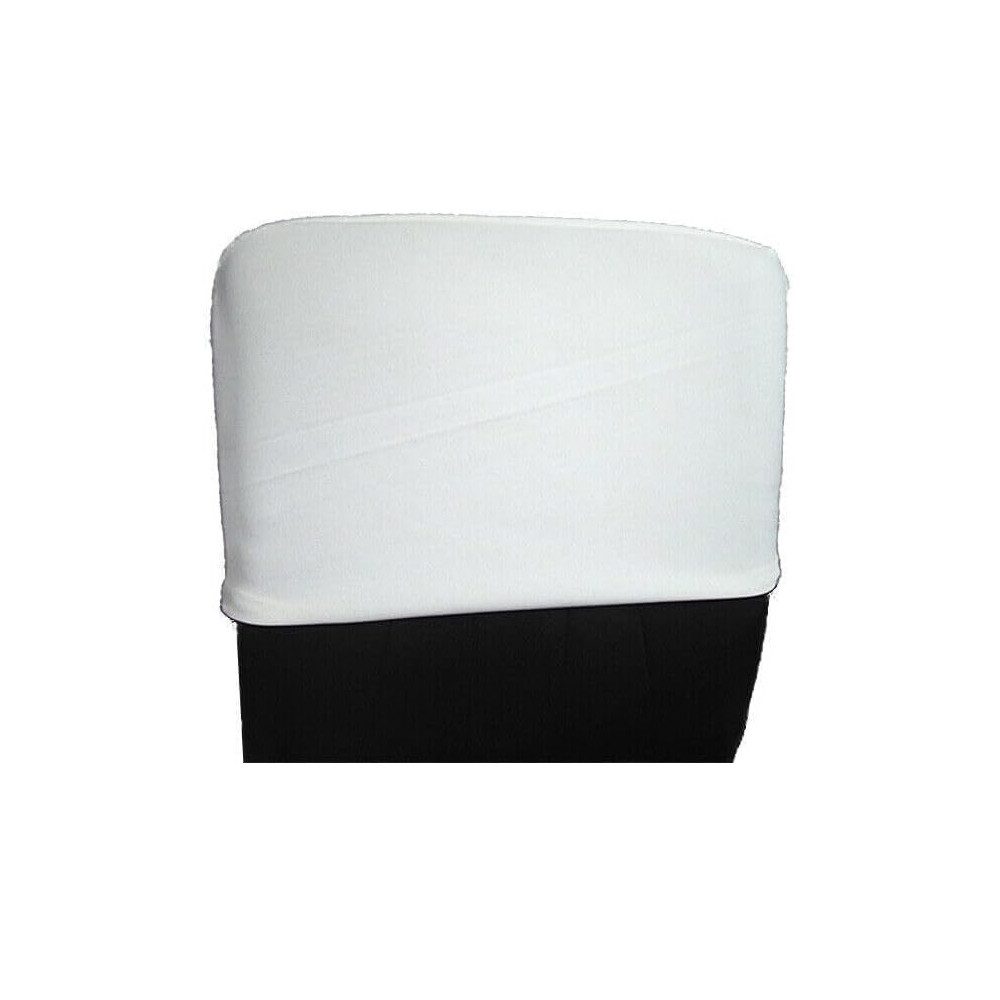 Diwzbyn Stuhlhusse Rückenlehne elastisch–Stuhl Rückenschutz mit Kopfstützen & Kissenbezug, waschbar, passgenau & modern