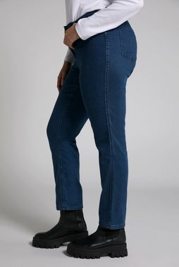 Ulla Popken Funktionshose Wendejeans Sammy Sterne/uni