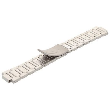 BOSS Uhrenarmband 22mm Metall Silber 659002720