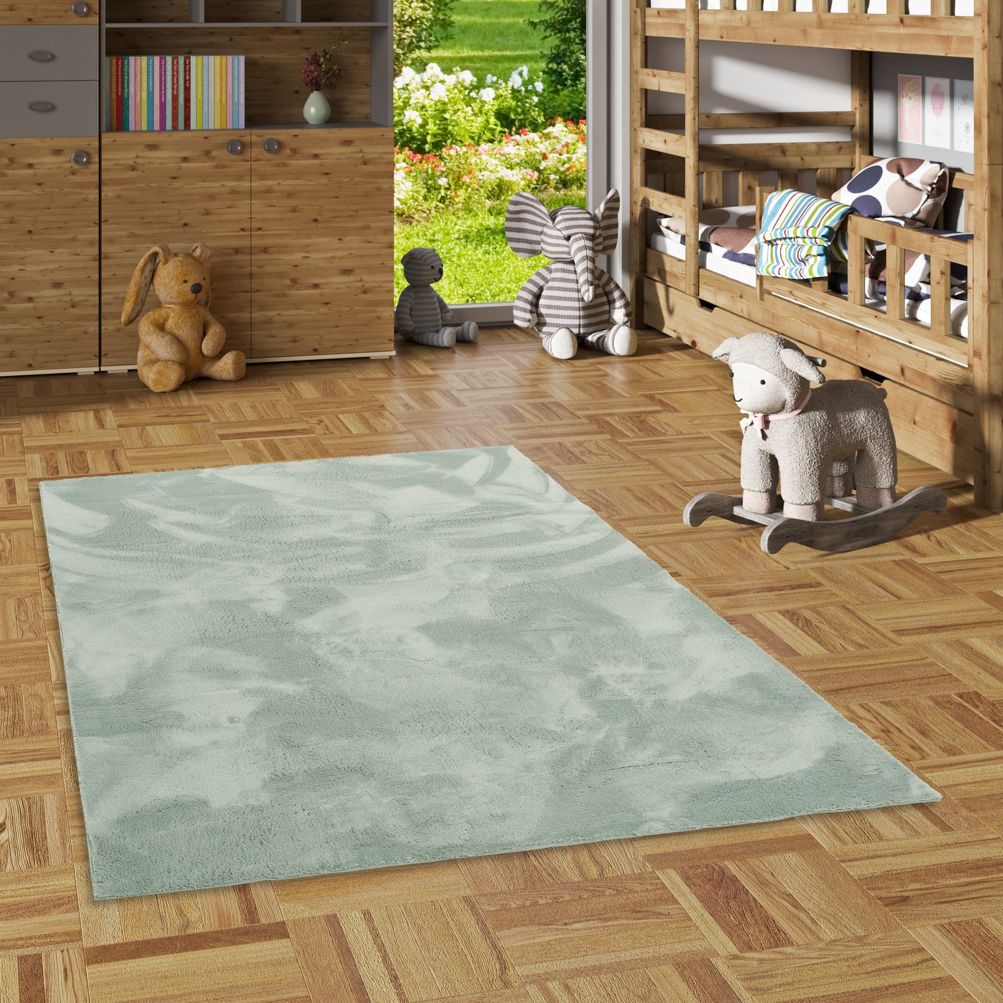Pergamon Kinderteppich Kinder Super Soft Fellteppich günstig online kaufen