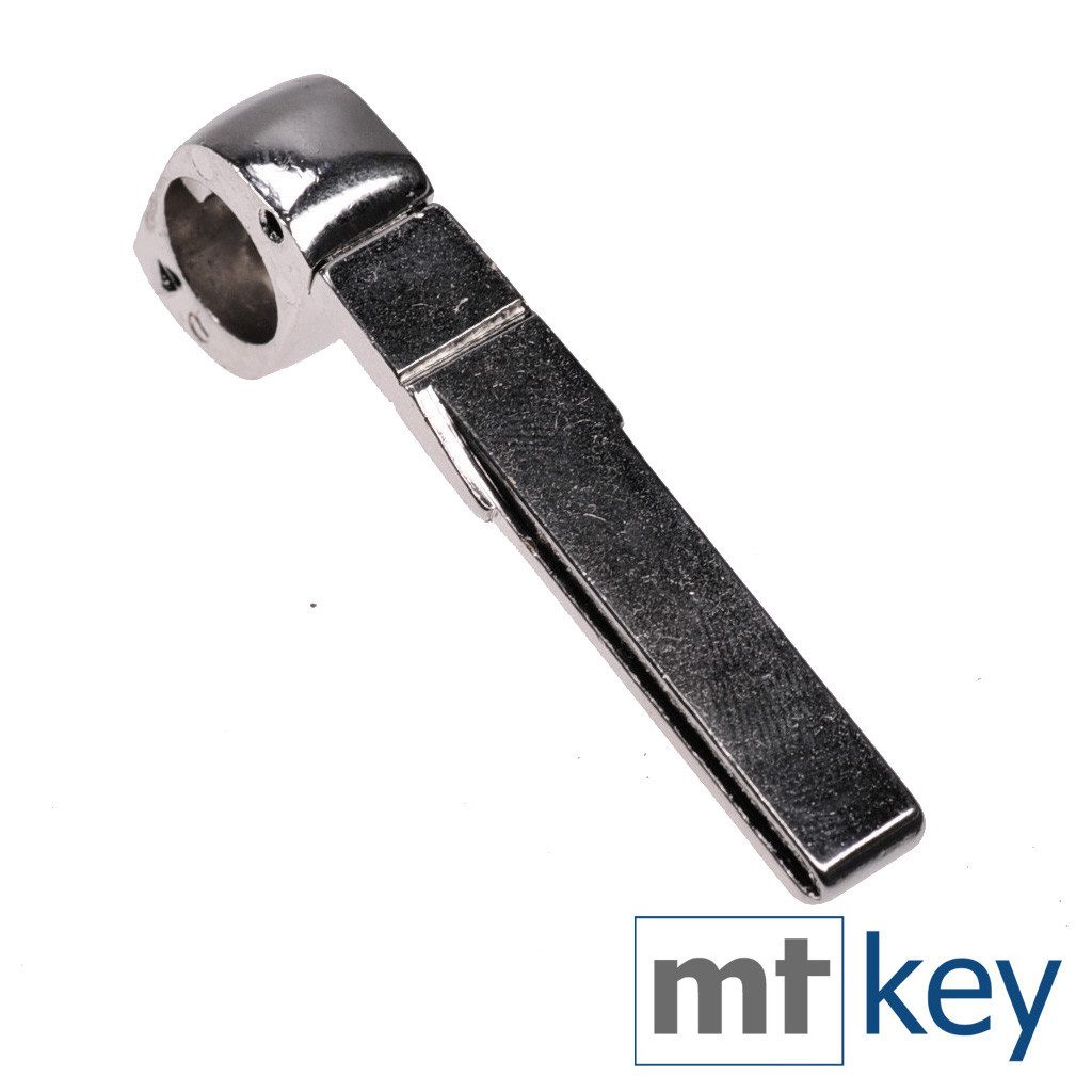 mt-key Auto Klapp Schlüssel Gehäuse 2 Tasten + HAA Rohling + VARTA CR2032 Knopfzelle, CR2032 (3 V), für VW Golf Sharan T5 SKODA Fabia Octavia Funk Fernbedienung