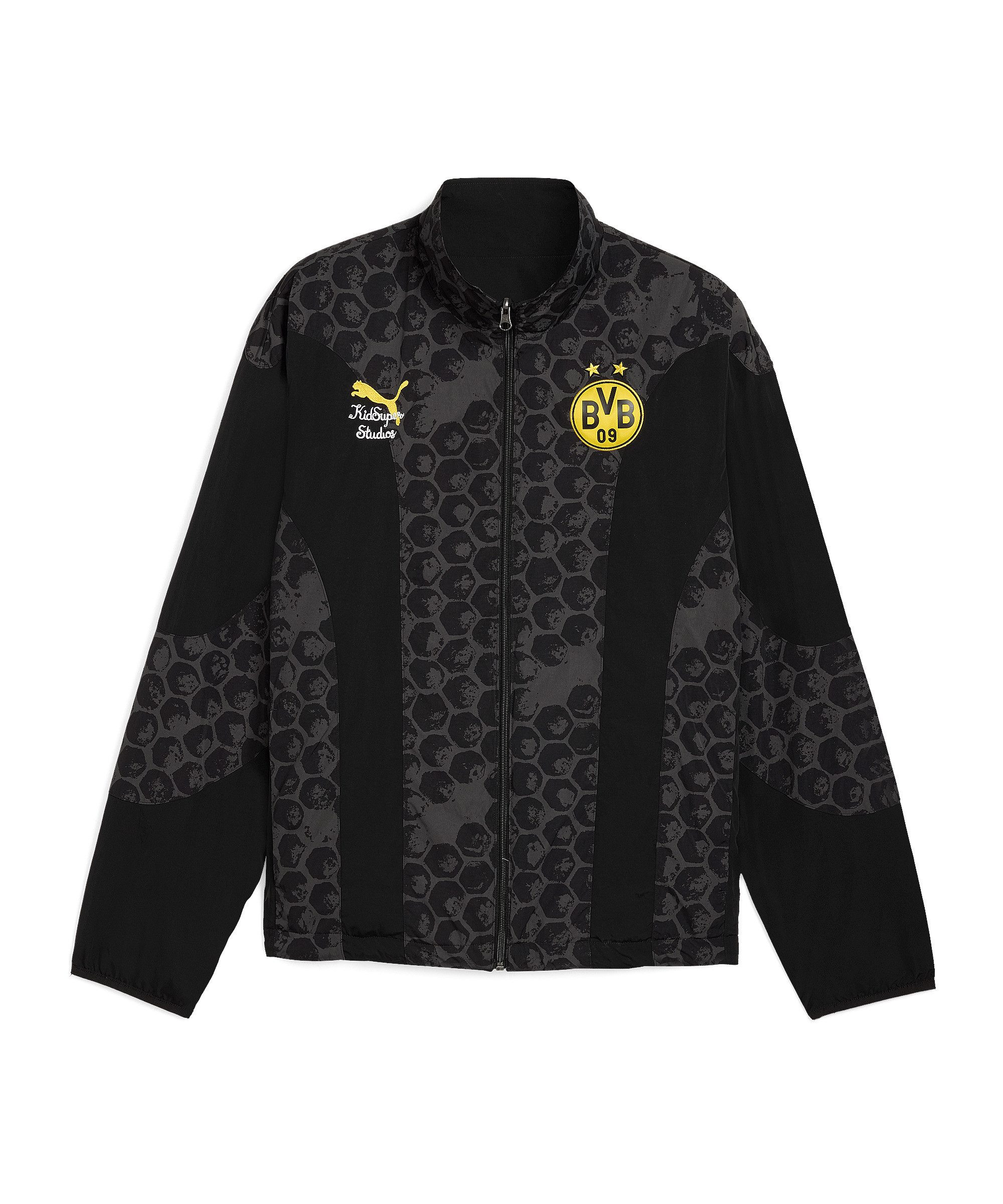 PUMA Sweatjacke PUMA Borussia Dortmund KIDSUPER Reversible Jacke Polyester