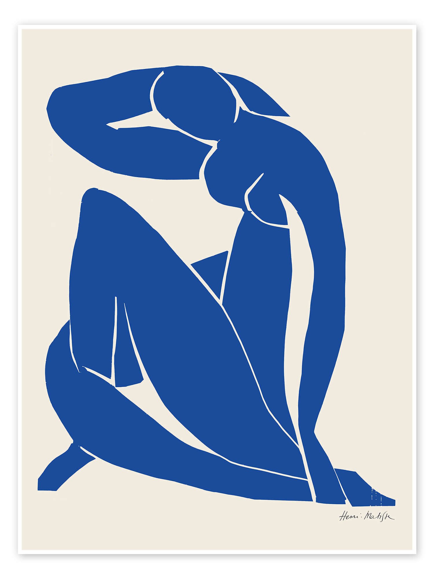 Posterlounge Poster Henri Matisse, Blue Nude, günstig online kaufen