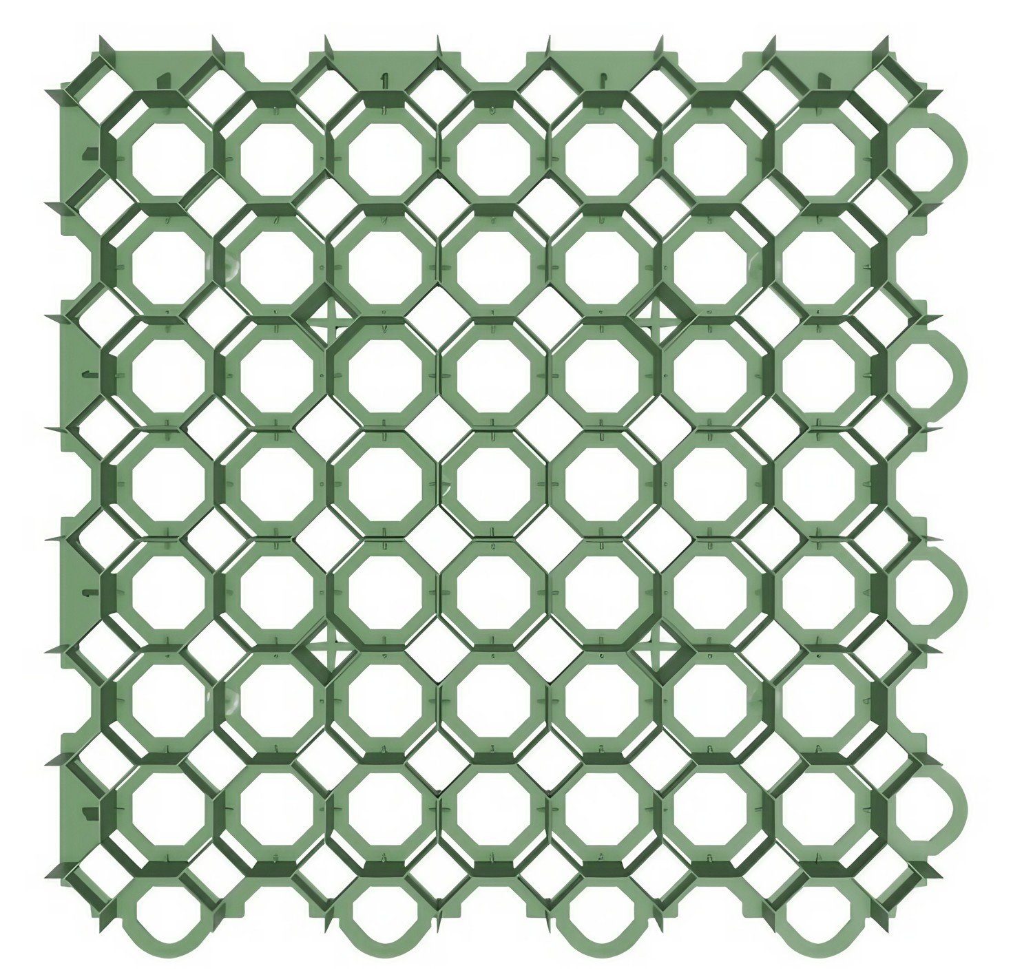 Green-split Rasengitter Kunststoff Rasengitter, 1-St.