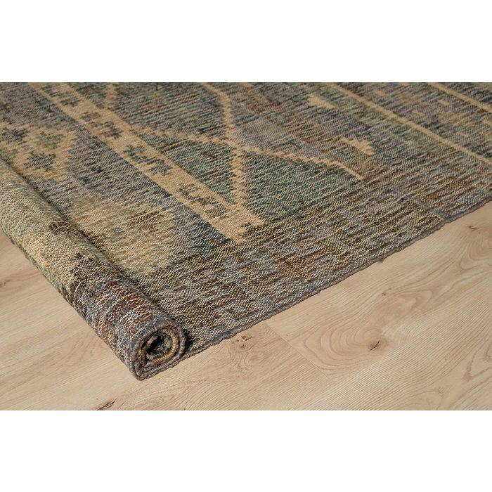Teppich Weisheiten KUNSTLOFT rechteckig Höhe: 10 mm handgefertigter Läufer aus robusten Material JN11598