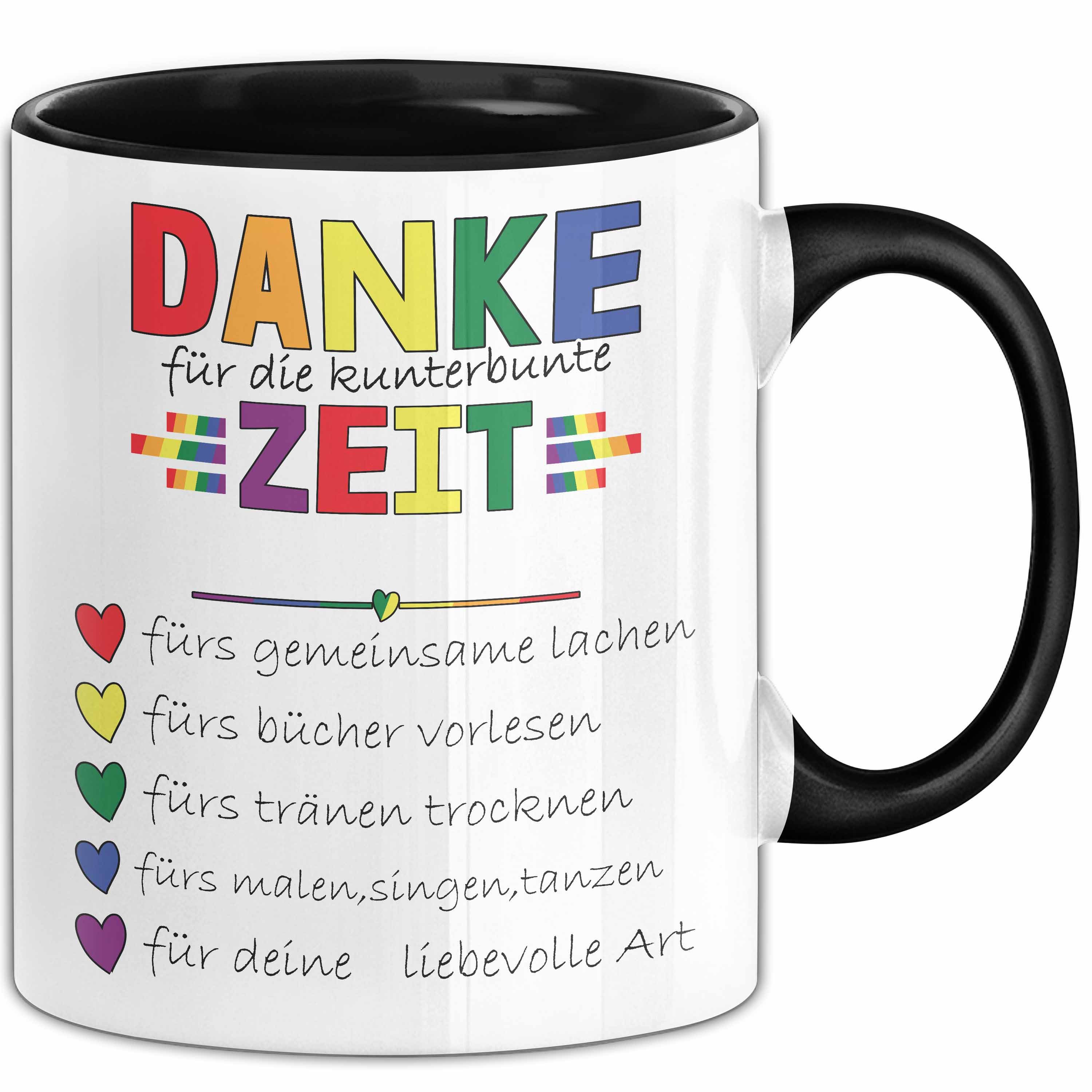 Trendation Tasse Erzieherin Abschiedsgeschenk Tasse Abschied Kindergarten Geschenkidee