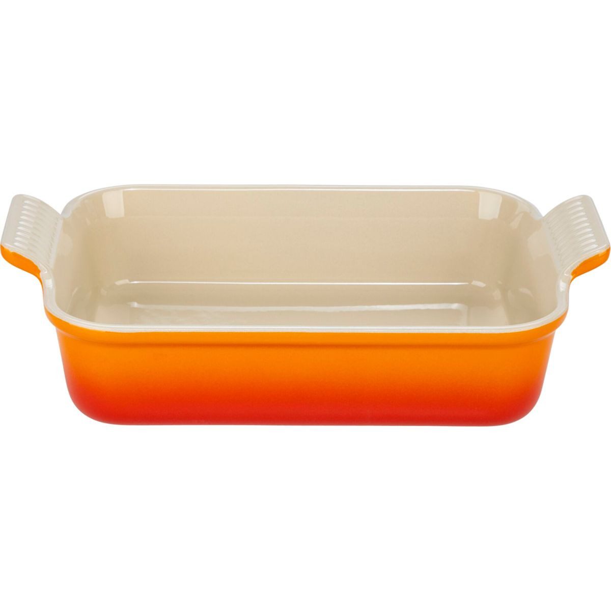 LE CREUSET Auflaufform Auflaufform Tradition 26 cm ofenrot, Keramik