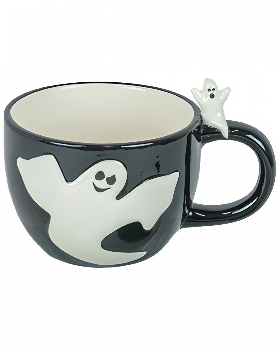 Lieblingstasse mit als Schwarze Horror-Shop Dekofigur Hallow Gruselgeist