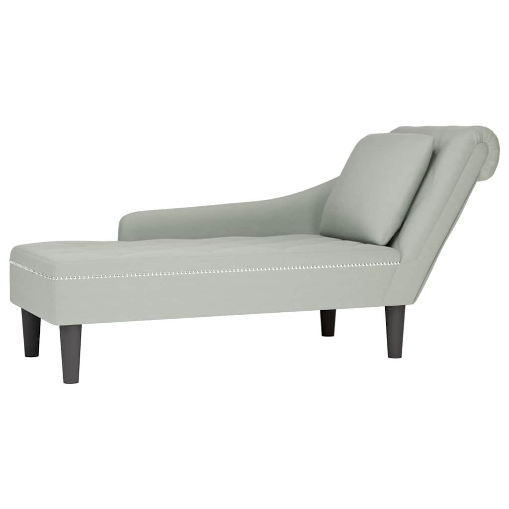 vidaXL Chaiselongue Chaiselongue mit Kissen und günstig online kaufen