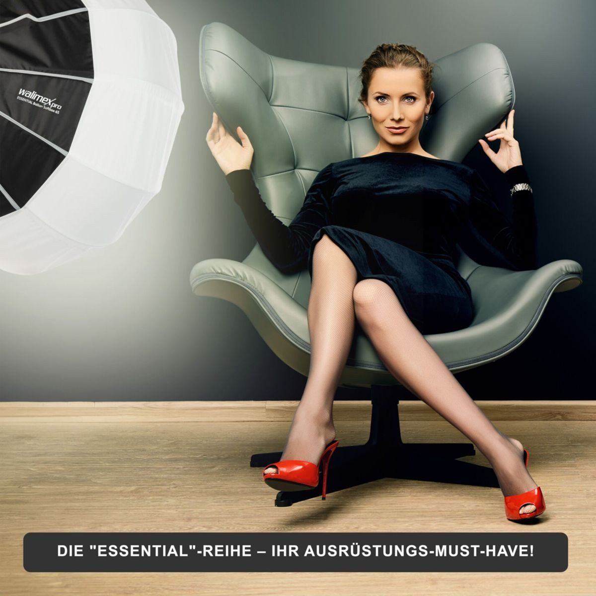 walimex pro Softbox Essential Ballon 65 Blitzgerät