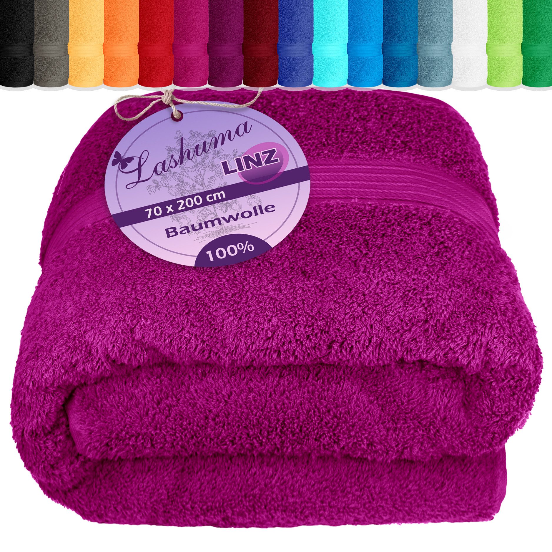 Lashuma Saunatuch XXL Handtuch, Frottee (1-St), Badetuch Damen & Badehandtu günstig online kaufen