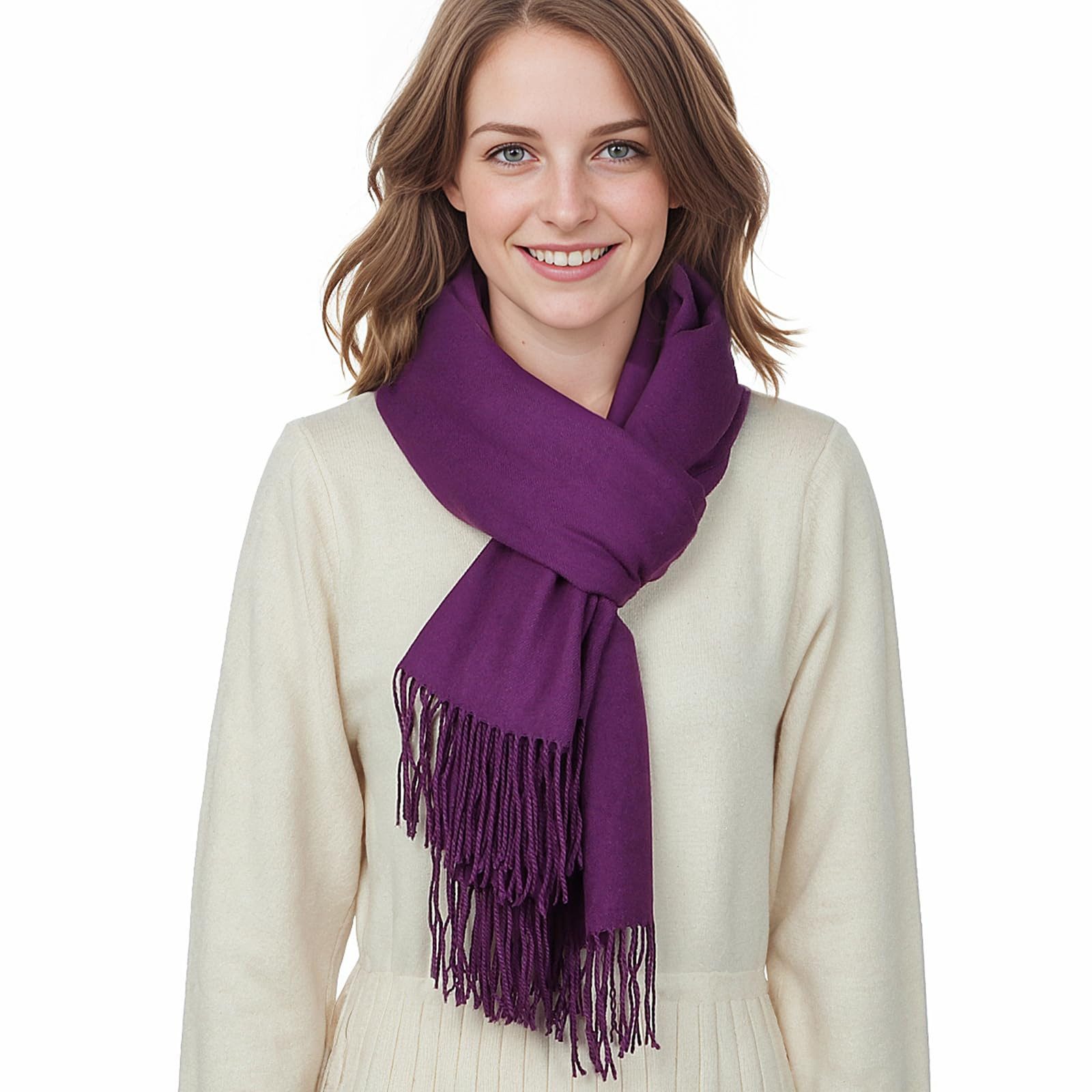 Cachito Modeschal Damen Schultertuch Abendkleid festlich Schal, mit quasten/fransen, Tücher für abendkleid Stola Scarf Winterschal – Bild 4 von 4