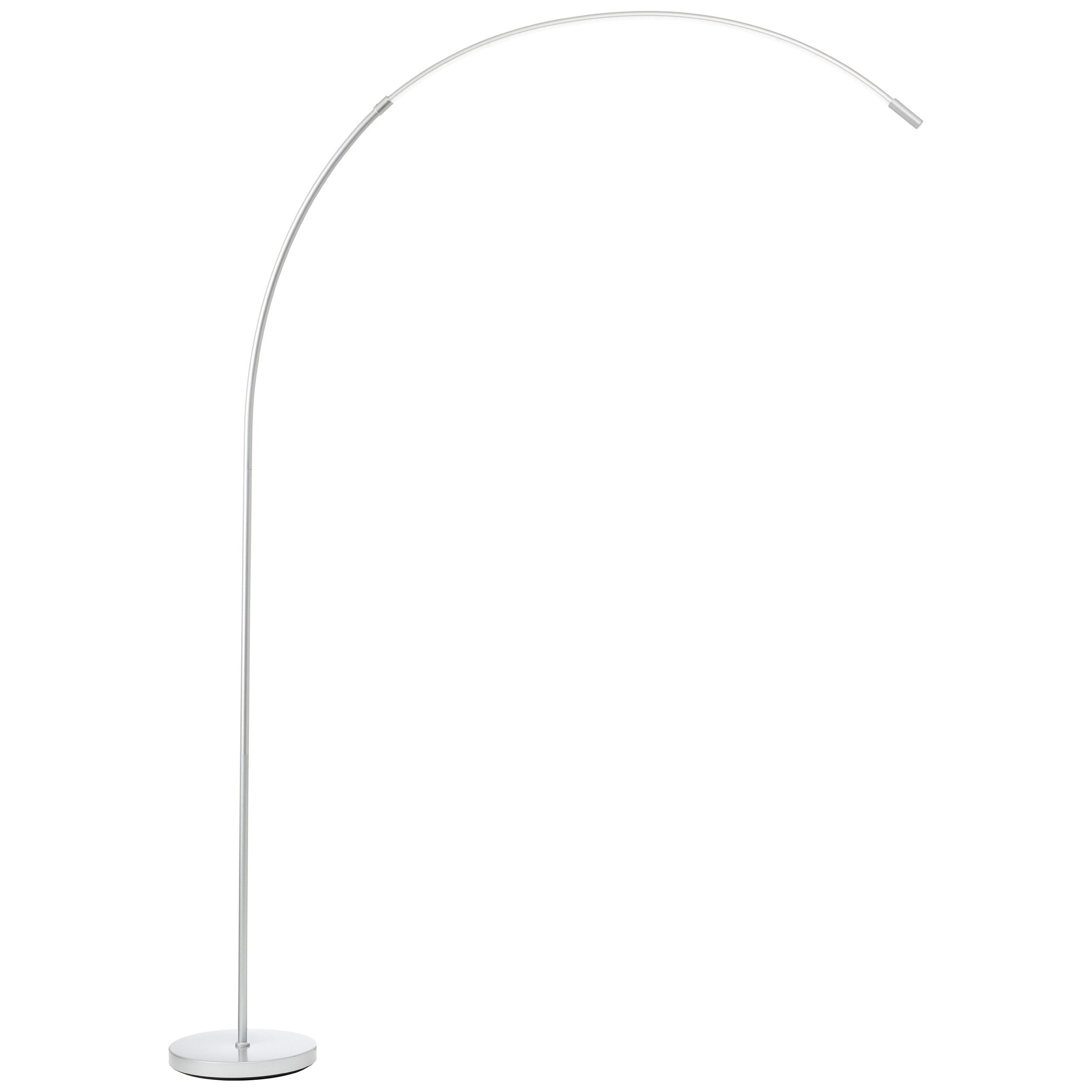 Brilliant LED Stehlampe Bow, Dimmfunktion, Farbsteuerung, LED fest integriert, warmweiß - kaltweiß, LED Bogenlampe, 179 cm, 1300 lm, 3000-6500 K, dimmbar