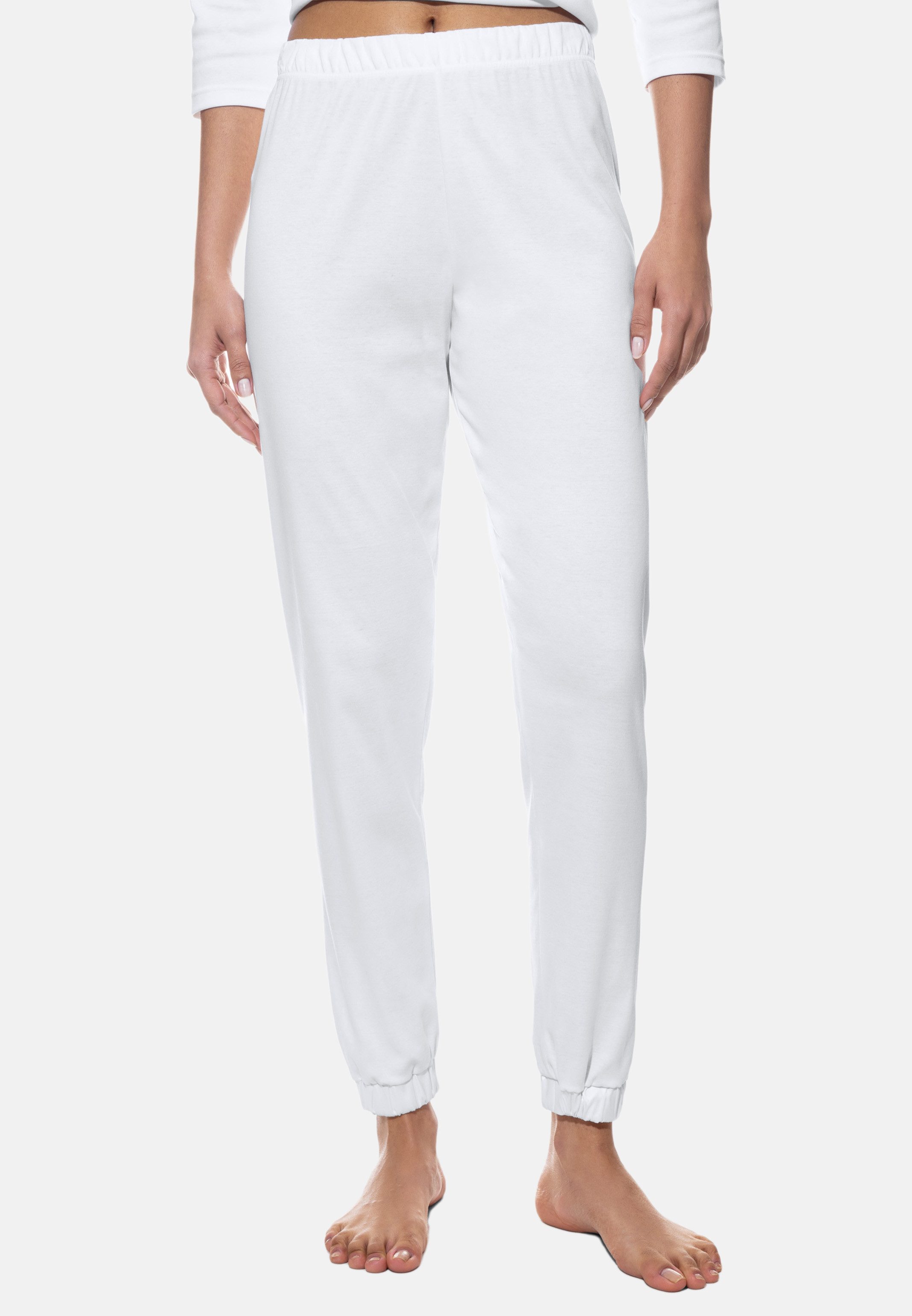 Mey Schlafhose Malea (1-tlg) Schlafanzug Hose - Baumwolle - Atmungsaktiv - Schlichtes Design